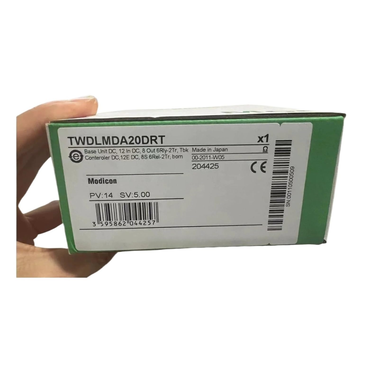 Contrôleur TWDLMDA20DRT et modules TM2AMO1HT TM2AVO2HT