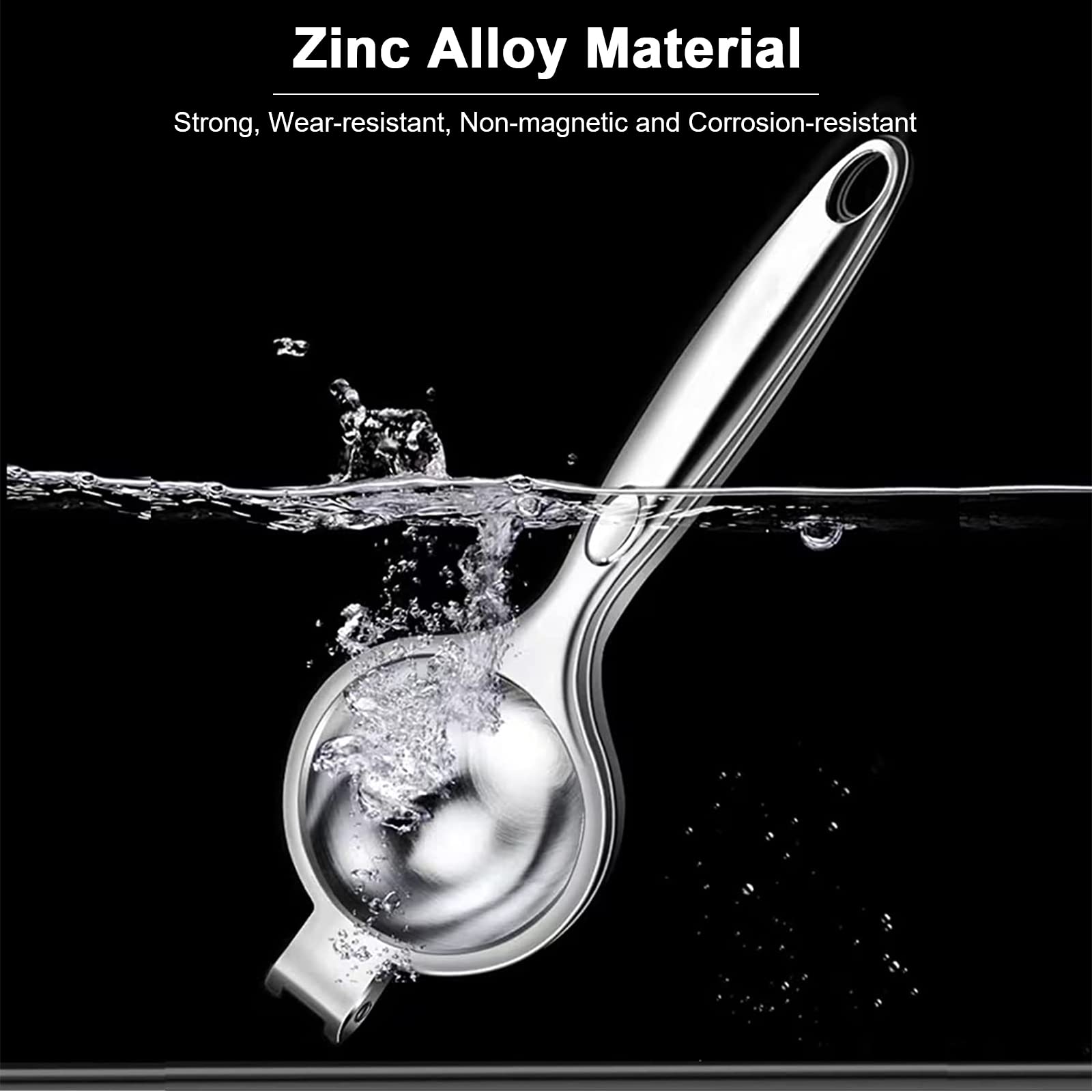 Spremiagrumi Manuale JOPHEK - Acciaio Inox, Diametro 7 Cm, Per Limoni E Lime