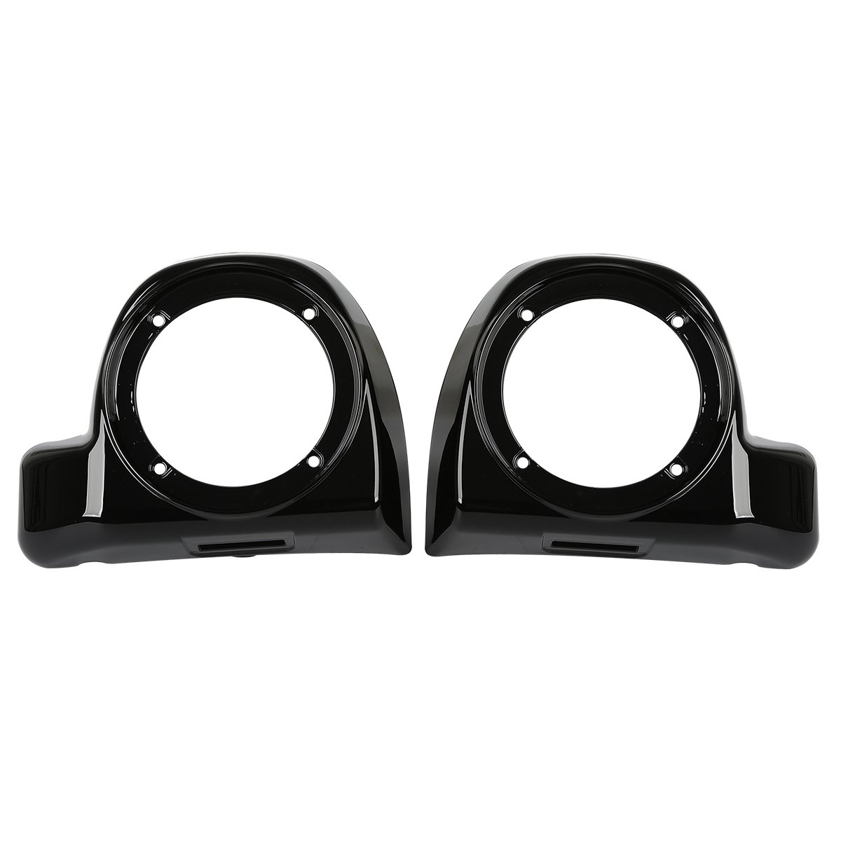 XMT-Moto Fairing Lower Speaker Box fits for 2014-2023 Harley Touring Road King FLHR Road Glide FLTRX Street Glide FLHX Electra Glide FLHT Models(Vivid Black)