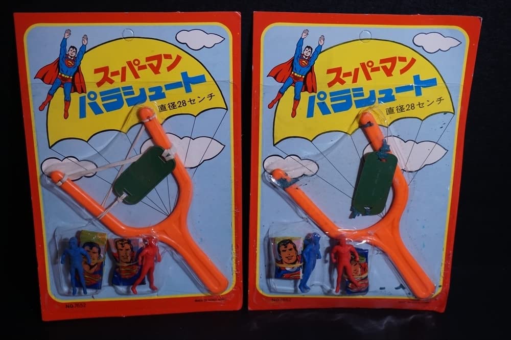 Amazon.co.jp: 70年代 スーパーマン パラシュート 2点 倉庫品 昭和