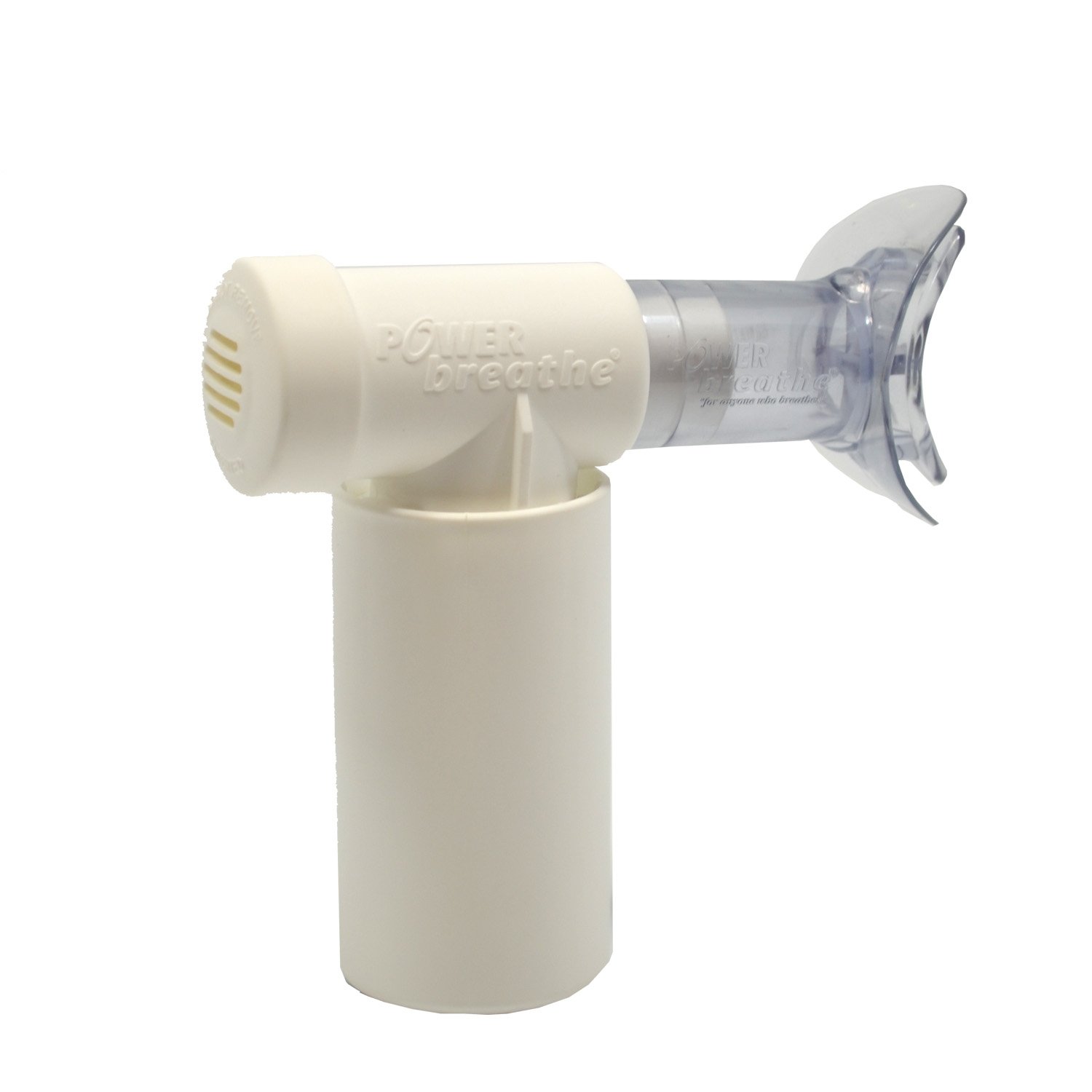 POWERBREATHE Medic I Entrenador de respiración ajustable para fortalecer los músculos respiratorios I Entrenador muscular de inspiración con 9 niveles I Dispositivo de entrenamiento respiratorio para