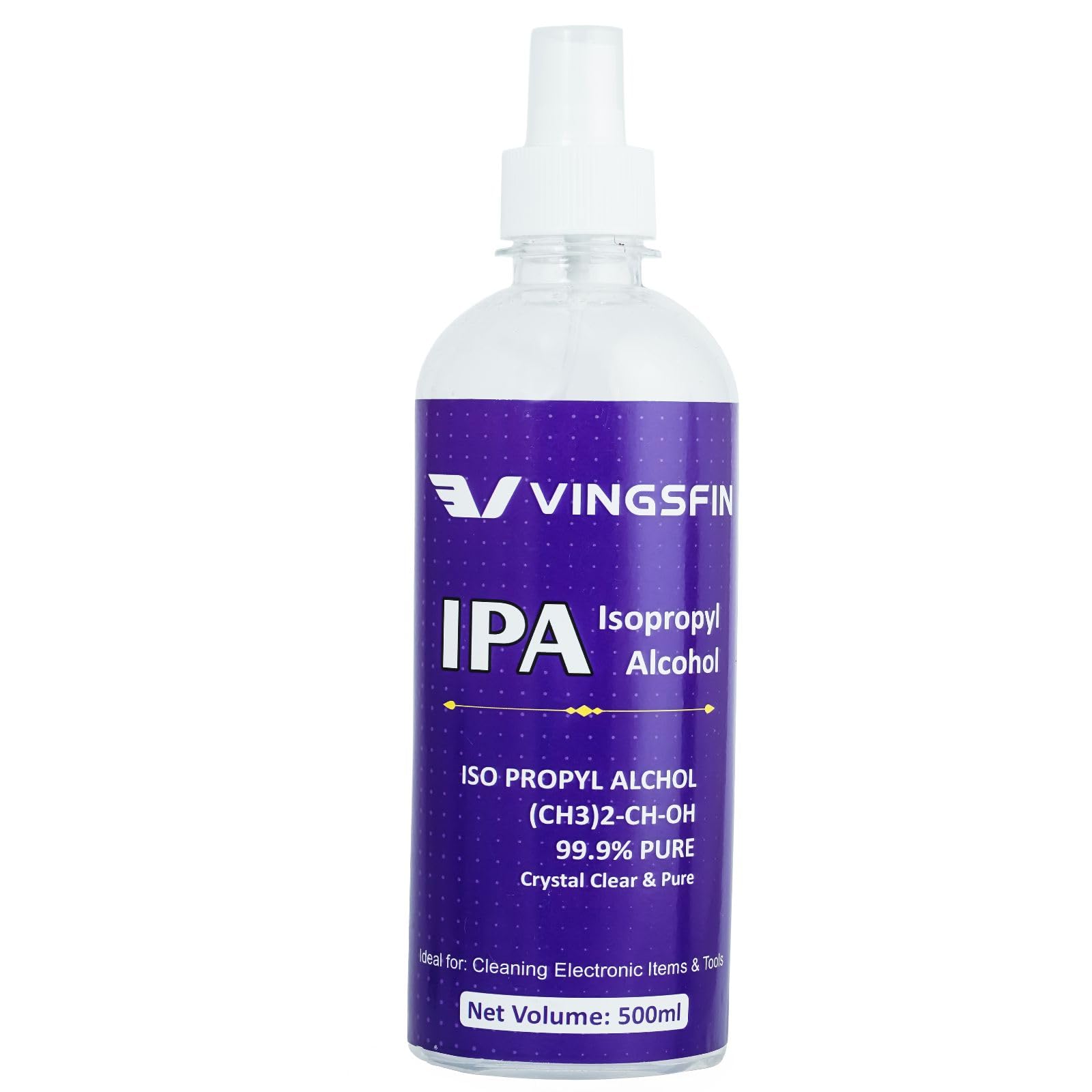 IPA Isopropyl Alcohol 99.9% Pure for Cleaning Electronic Devices, Screens, Circuits, Tools and DIY Maintenance – Spray Bottle (500 ML)-picture-13
