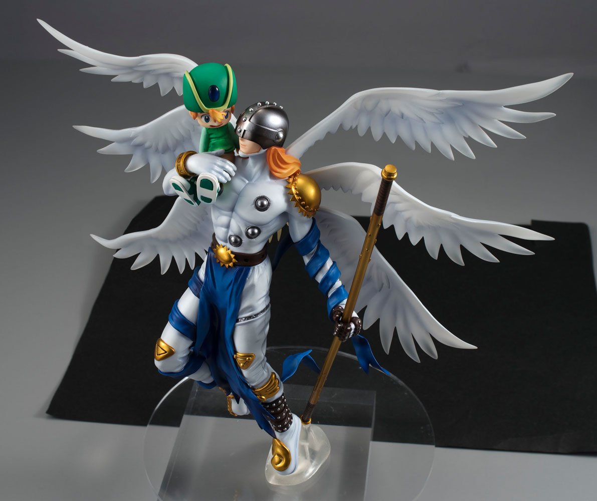 Megahouse Digimon Adventure: Angemon and Takeru G.E.M PVC Figure