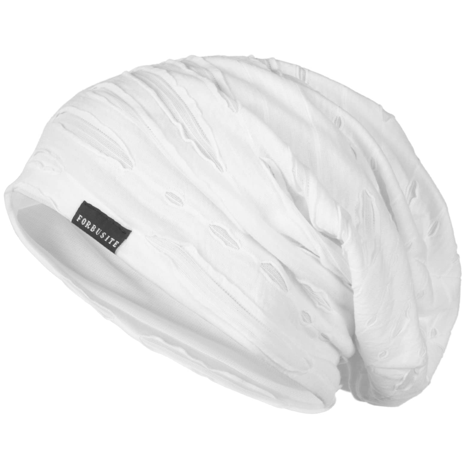 Summer Beanie Men Slouchy Lightweight Hat Long Baggy Thin Stylish Skull Cap