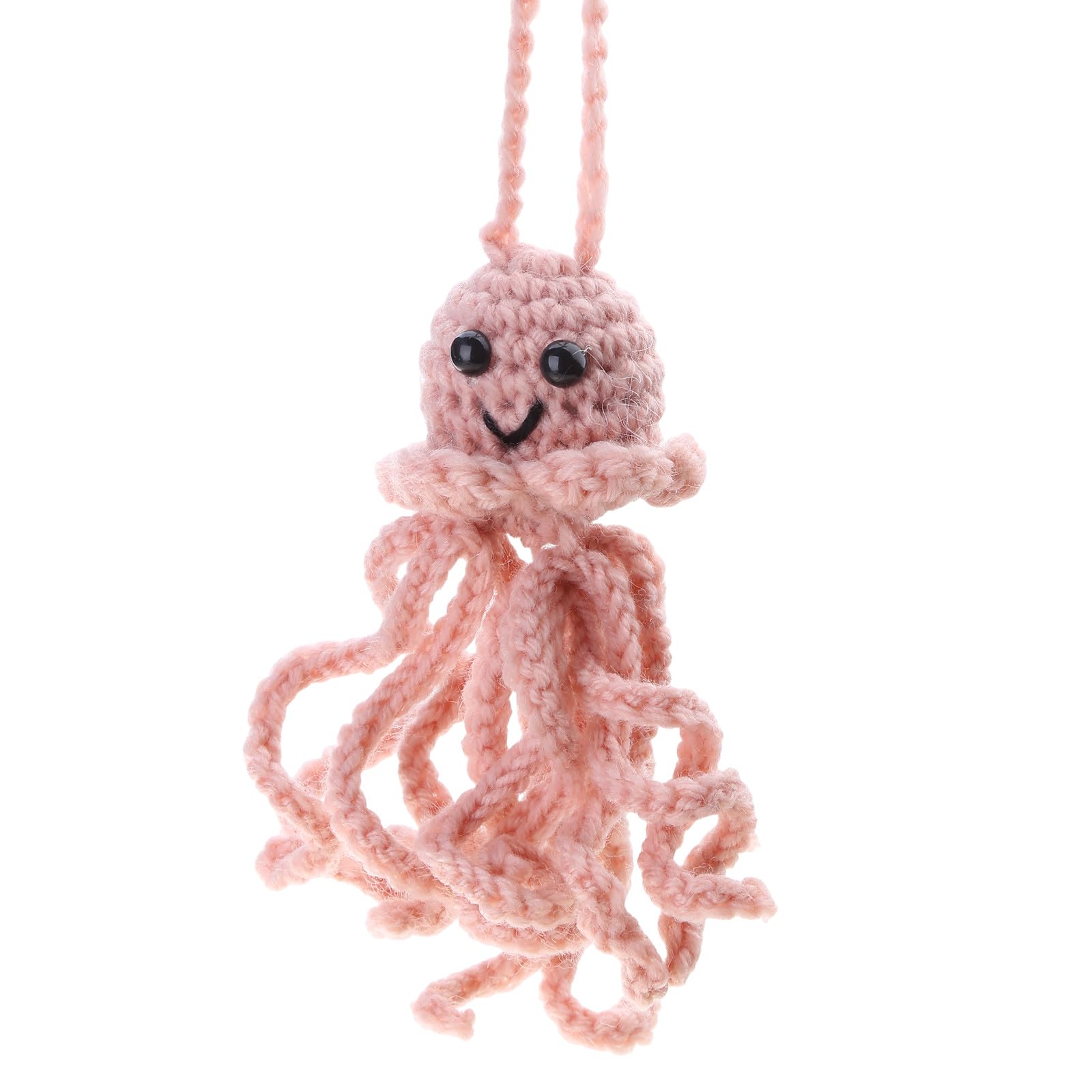 Hanging Decoration Rearview Mirror Cute Wool Ornament Pendant Car Interior Decoration Accessories Decoration