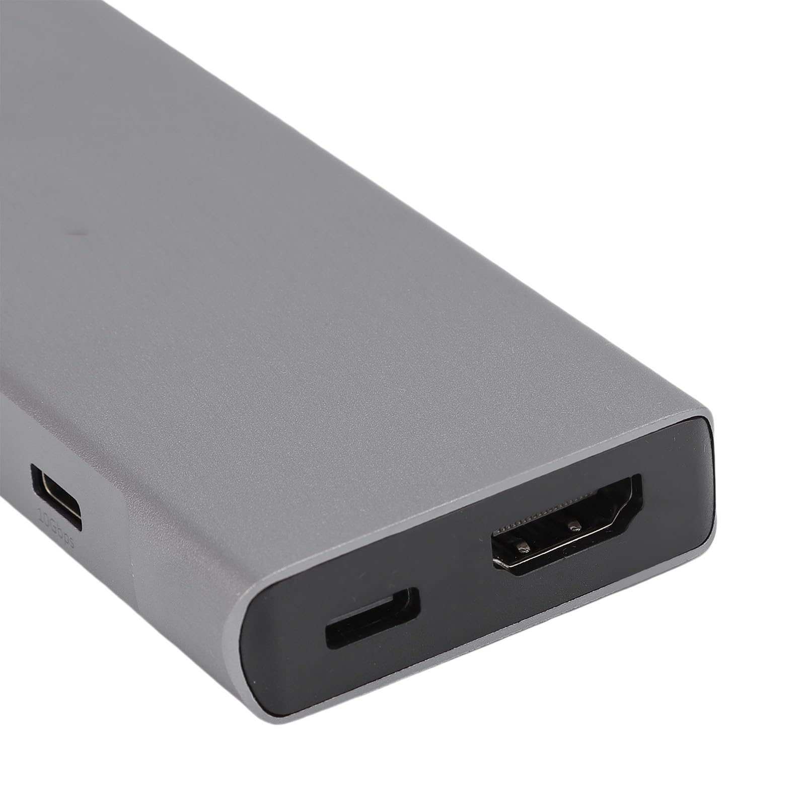Generic Hub USB C 8 in 1 in Lega di Alluminio, Dock di Tipo C con Uscita Video 4K, Struttura in Alluminio per Occhiali Intelligenti AR Pro Display
