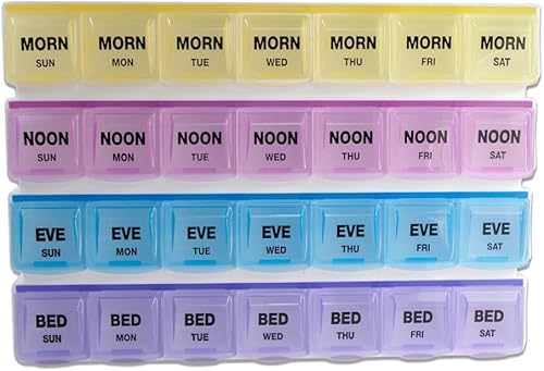 Apex Medi Tray - Planificador de 7 días