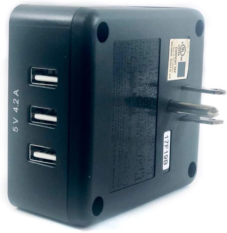 Insignia Wall Tap 3 Usb and two Ac Outlets