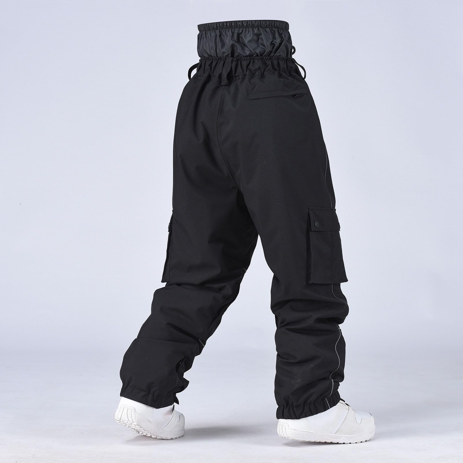 Sunnyuk Salopette Sci Uomo Salopette Sci Impermeabile Tuta Montagna Elasticizzati Pantalone Termici da Neve Pantaloni Snowboard Taglie Forti Invernale Curvy