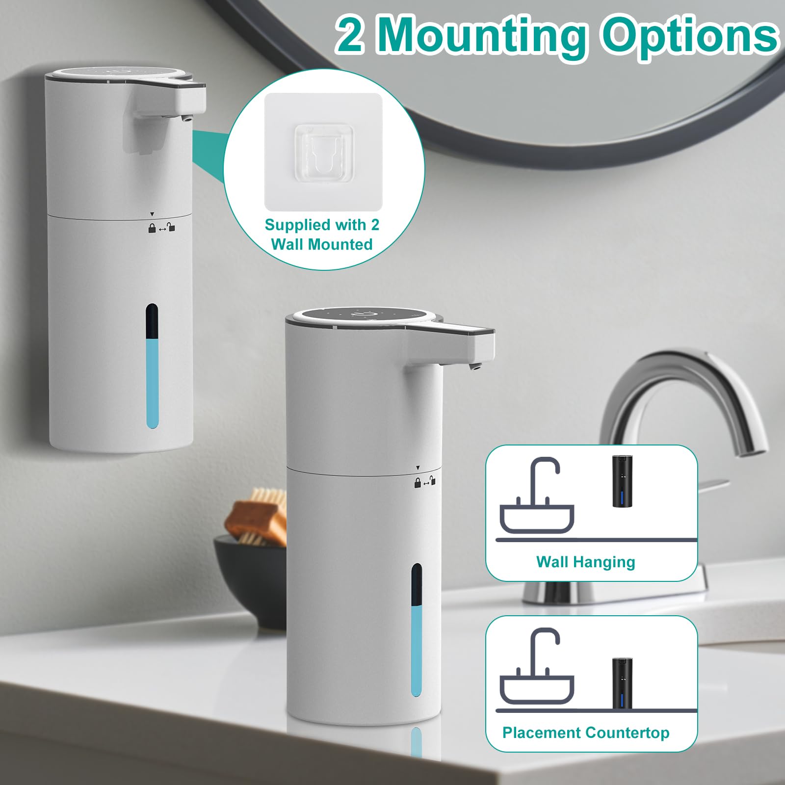 PUGTOW Automatic Soap Dispenser Touchless - Image 4