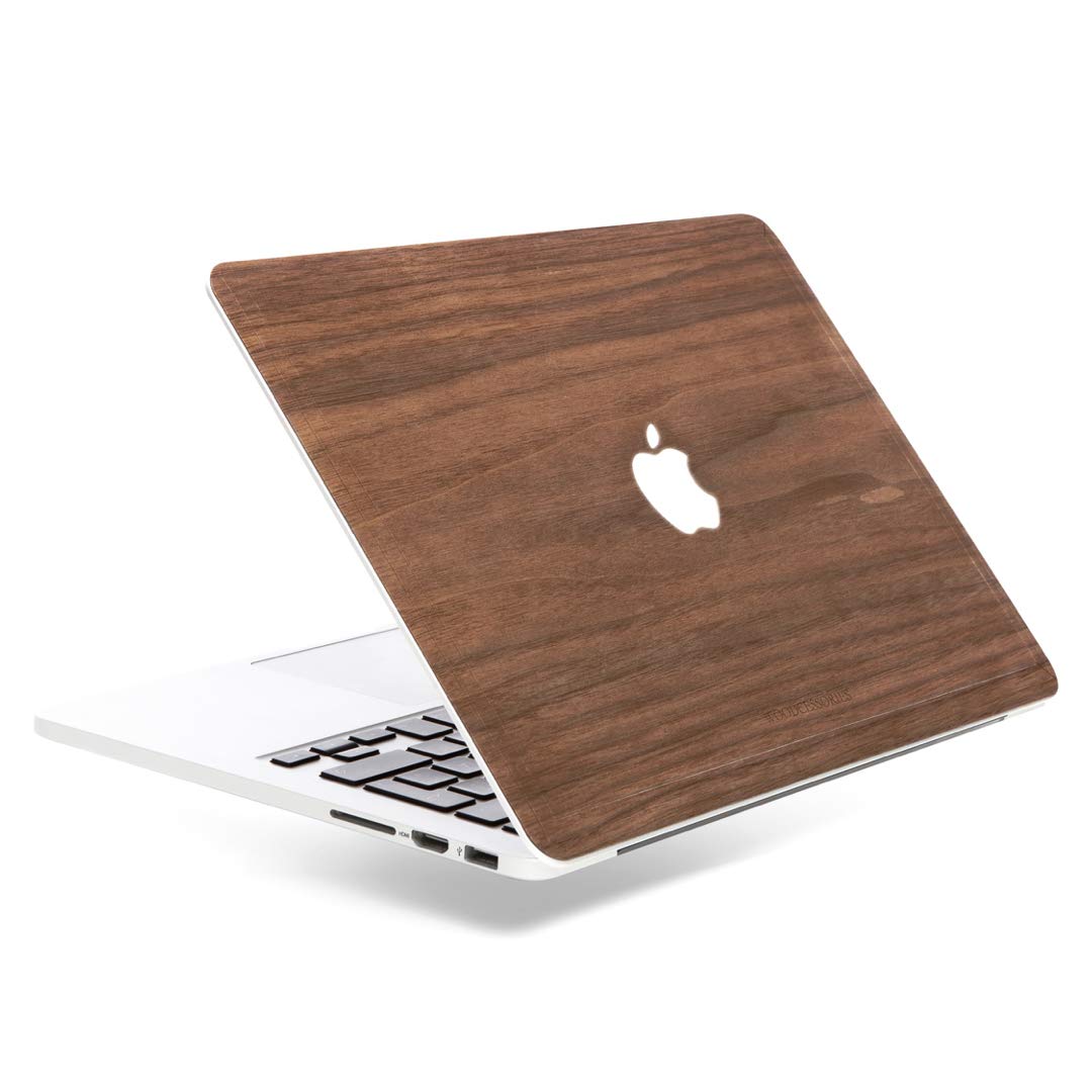 Woodcessories - EcoSkin - Premium Design Macbook Cover, Sticker, Skin for the MacBook of FSC certified wood (MacBook 11 Air, Walnut)