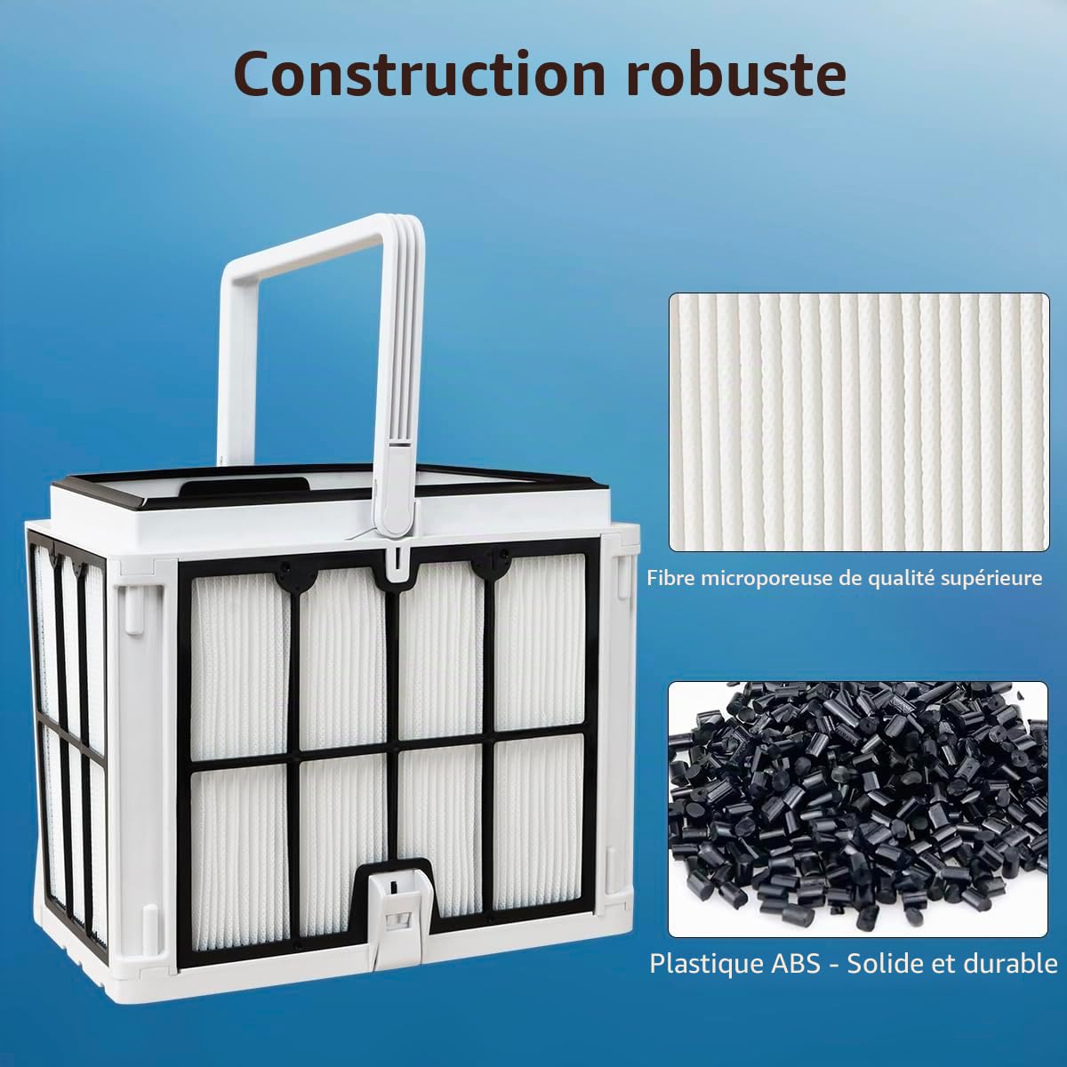 Panier filtrant Ultra Fin Compatible avec Dolphin, Active 20，Explorer E30，M600，Proteus DX4，Triton PS， S200，S300, Numéro de pièce: 9991458-R1