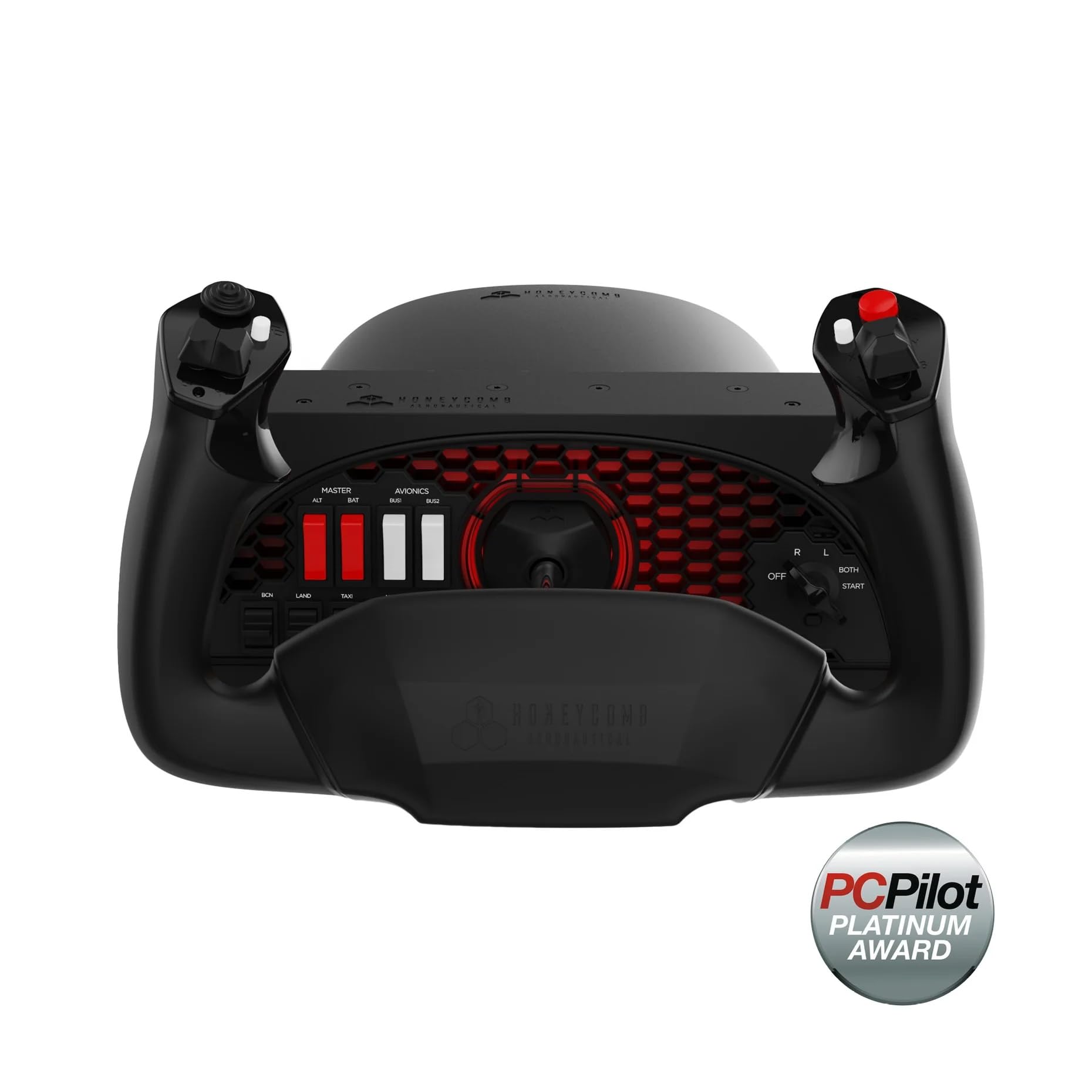 Honeycomb Alpha Flight Controls Yoke & Switch Panel: pc: Video