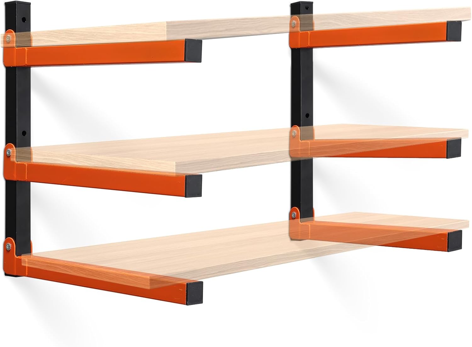 DAKEPOLE Wood Organizer Lumber Storage Rack Lumber