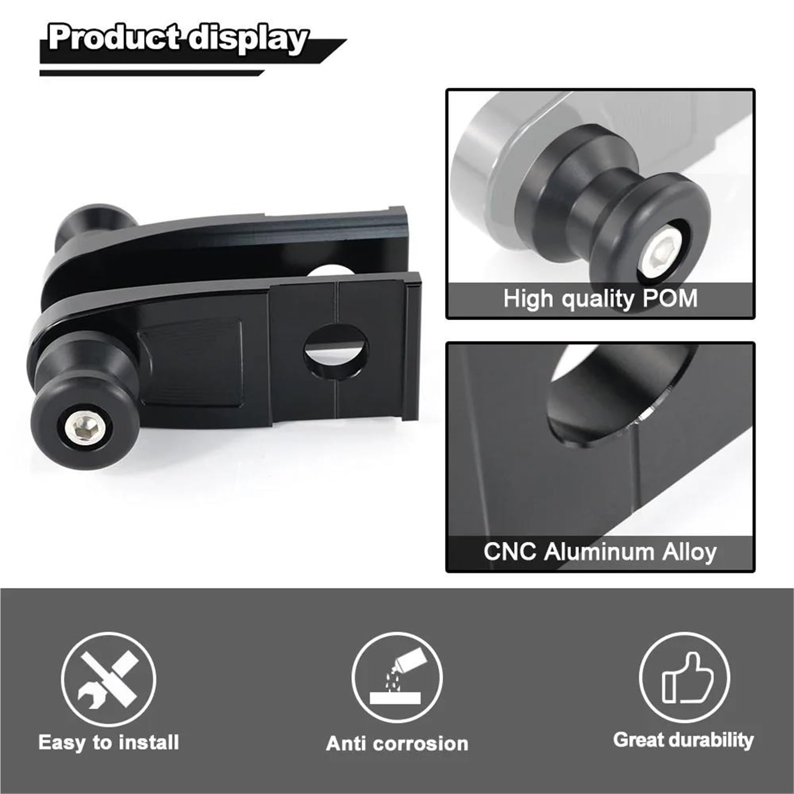 Supporto Per Rocchetti Del Forcellone Scorrevole Dell'asse Della Ruota Posteriore Motocicletta, Viti Adatte Per CB500F CB400X CB500X CB750 Hornet CBR500R NX500