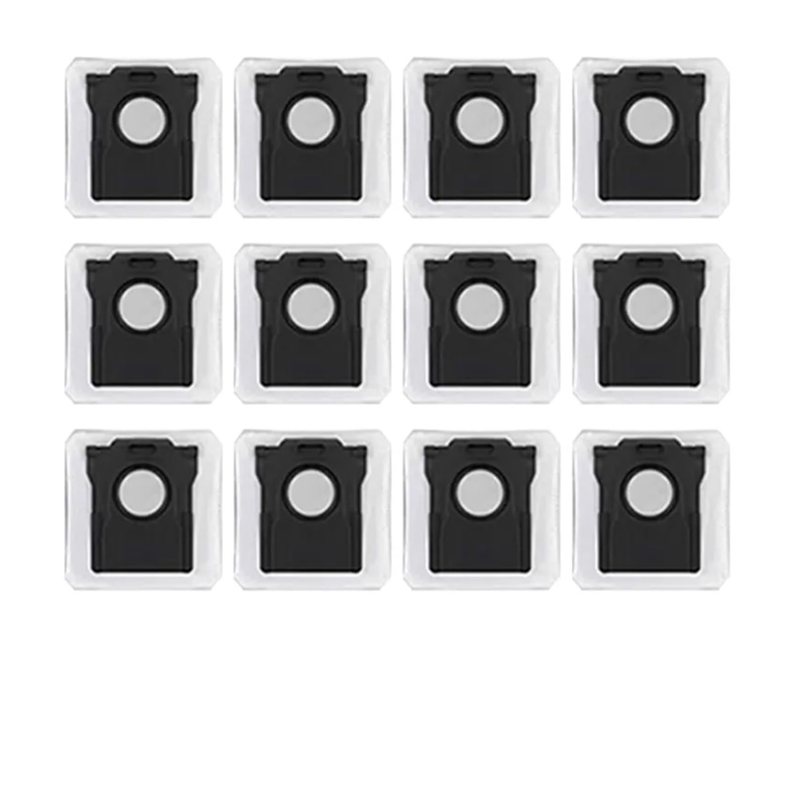 EEZII Vacuum Cleaner Dust Bag, Compatible For Dreame, X40 Pro/X40 Ultra/X30 Ultra/S30/S30 Pro/Dust Bag Replacement Accessories(12pcs)