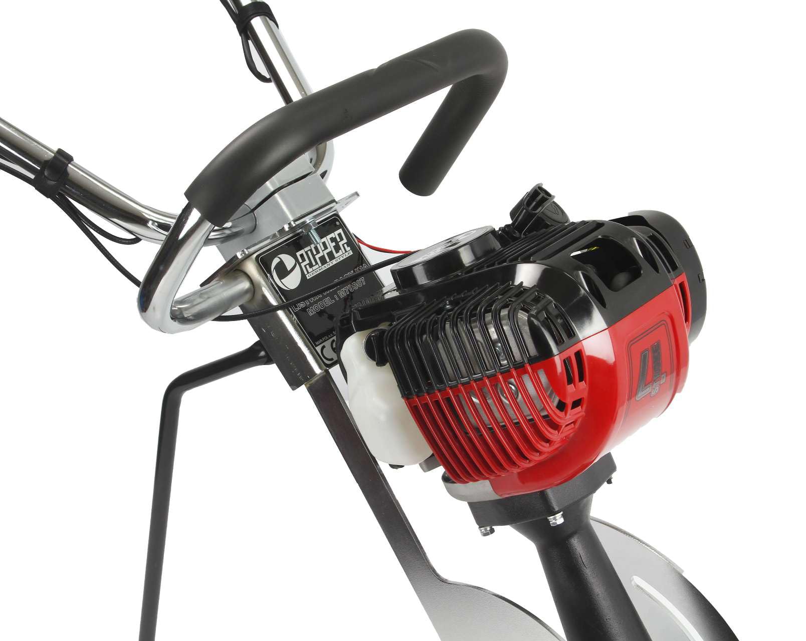Motore Braccio per Staggia Vibrante RIPPER | Potenza 2 CV | Coppia 1,1 Nm | Giri Massimi 7000 giri/min | per Livellare Compattare Levigare Superfici