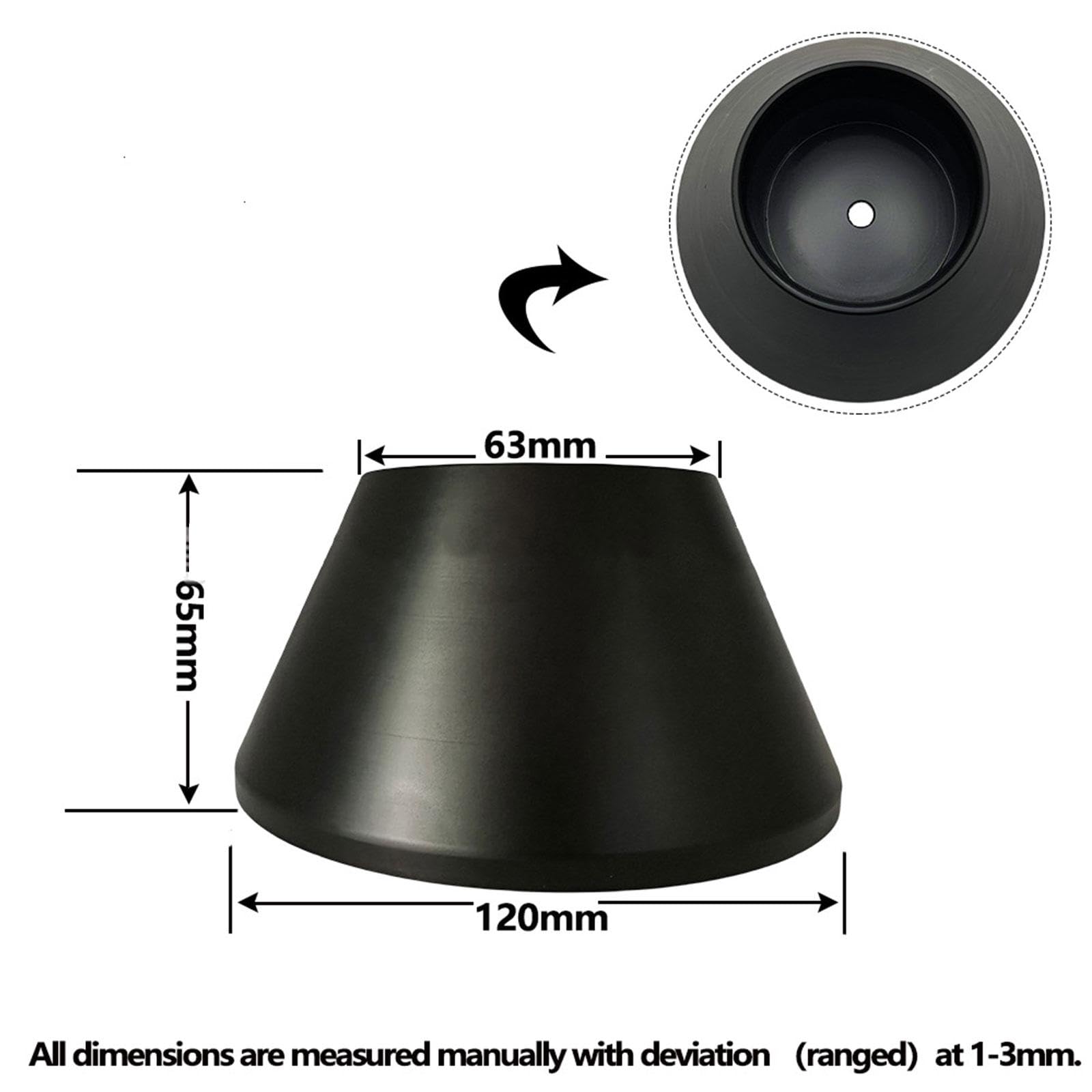 Support pour Bouteille de CO2 de 60 Mm, Compatible avec Les Systèmes D'aquarium.