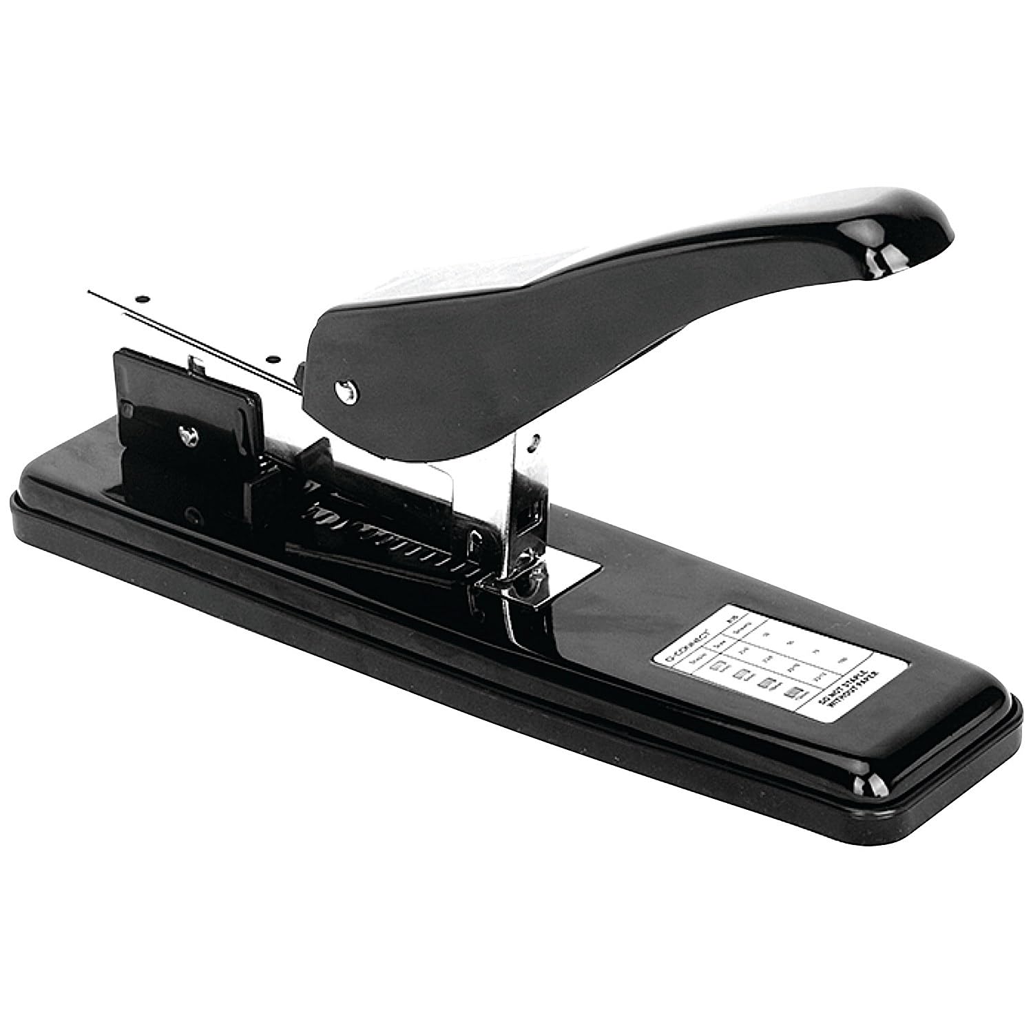 Cucitrice per alti spessori Q-Connect metallo nero 200 fogli KF02293