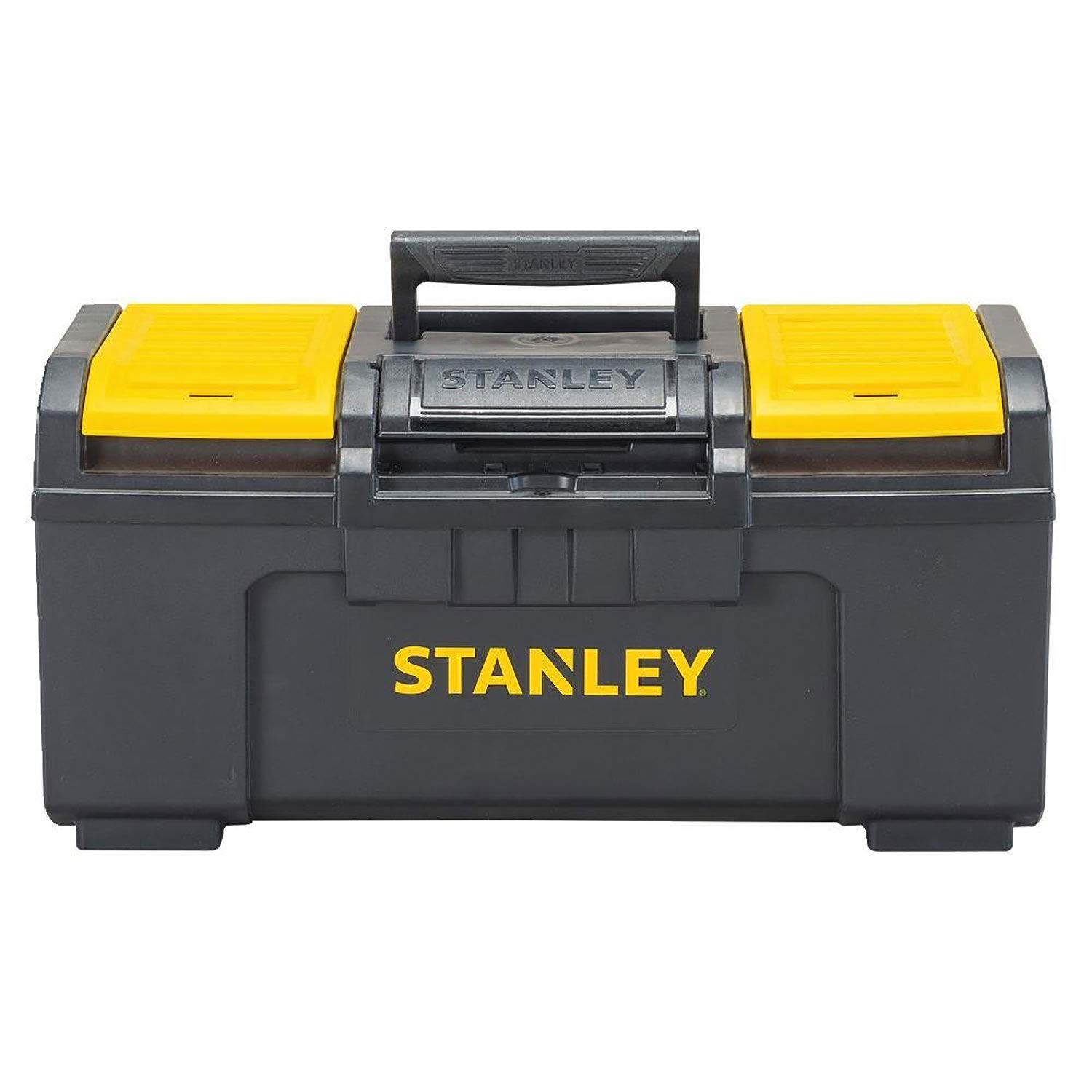 Stanley STST19410 Basic Tool Box, 19", Plastic, Black/Yellow