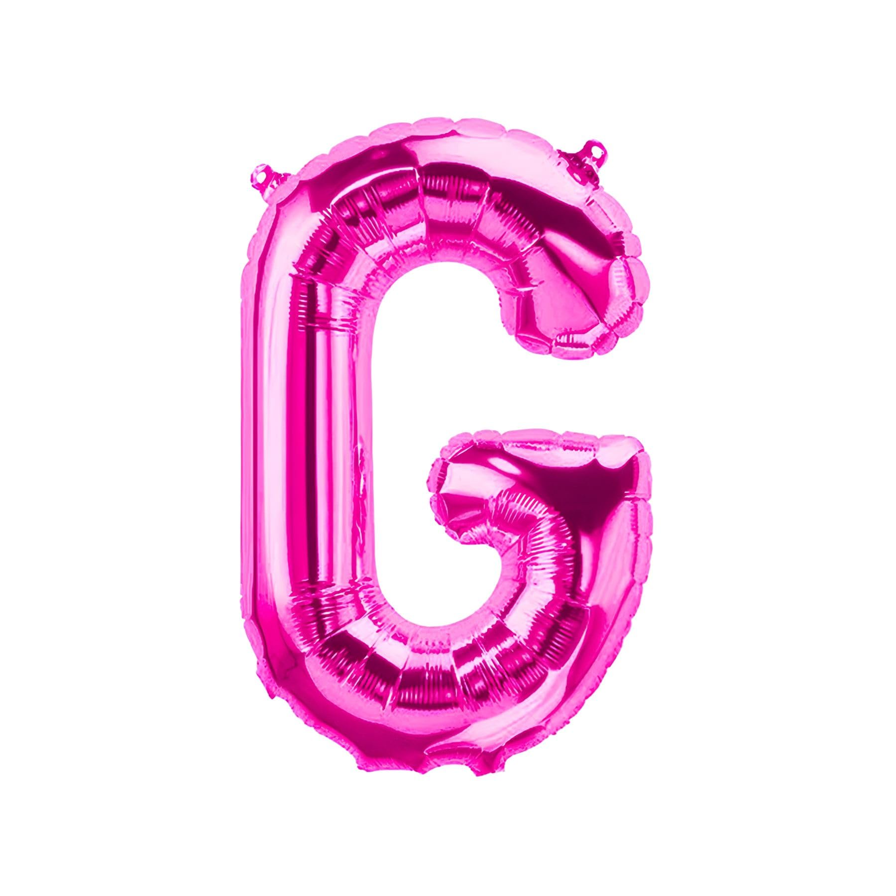 Foil Balloons Letters Pink - 40/80/100 cm for Birthday Wedding Party Decoration Happy Birthday JGA Gift Balloon Graduation Giant Balloon ABI Large XXL Small Mini Pink Girl (40 cm - G)