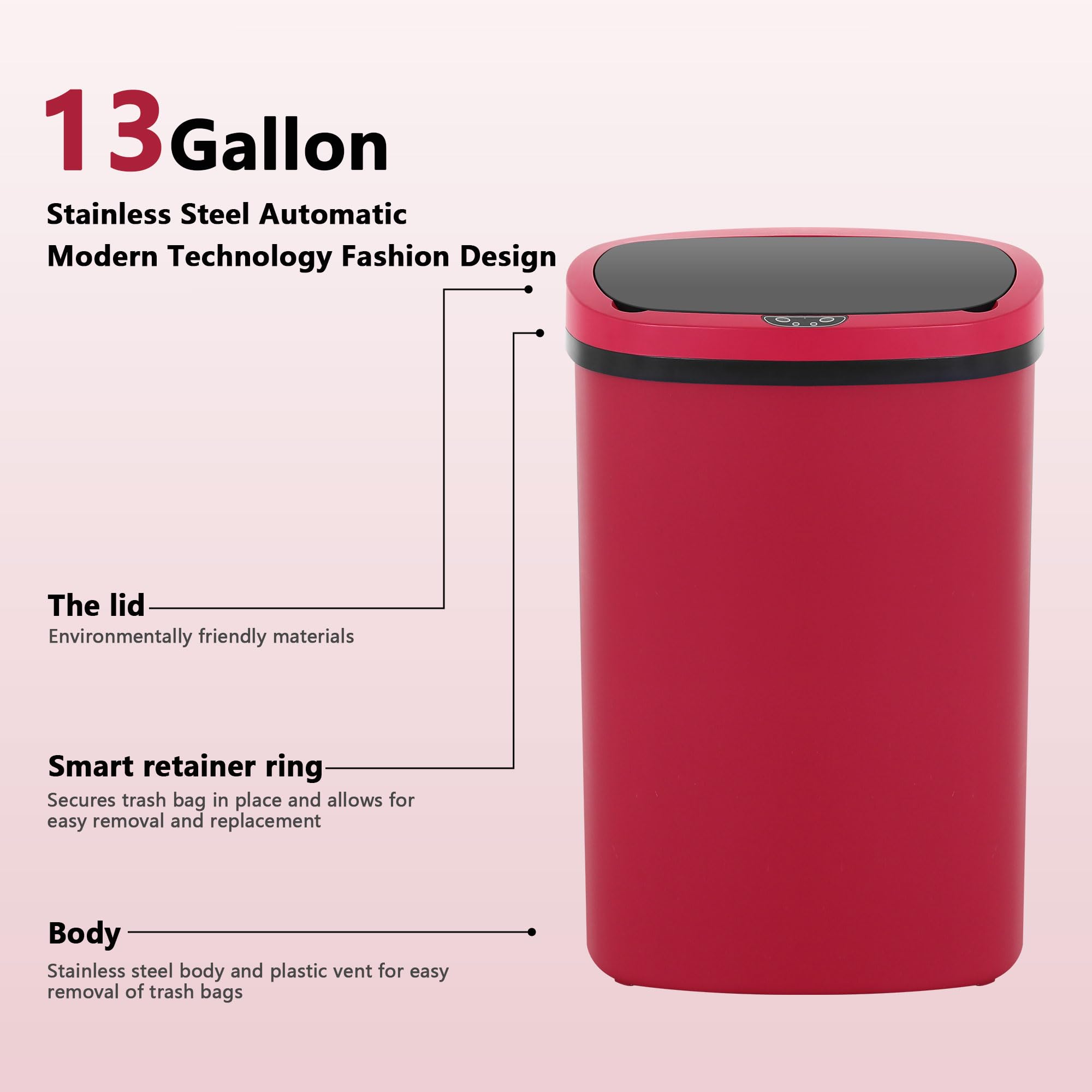 Gold Flings Plastic Bin - 22 x 15 (Pack Of 1) - Stylish & Convenient Portable Waste Solution For Events & Parties