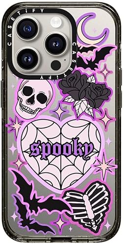 CASETiFY Chiara Lb Art - Funda de impacto para iPhone 15 Pro 4 veces probada contra caídas de grado militar, protección contra caídas de 8.2 pies -