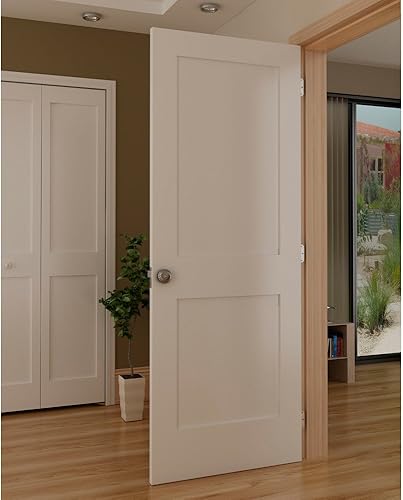 Miniatura 2 de Puerta de paso coctelera de 2 paneles imprimada, 18 "x 96" x 1.375"