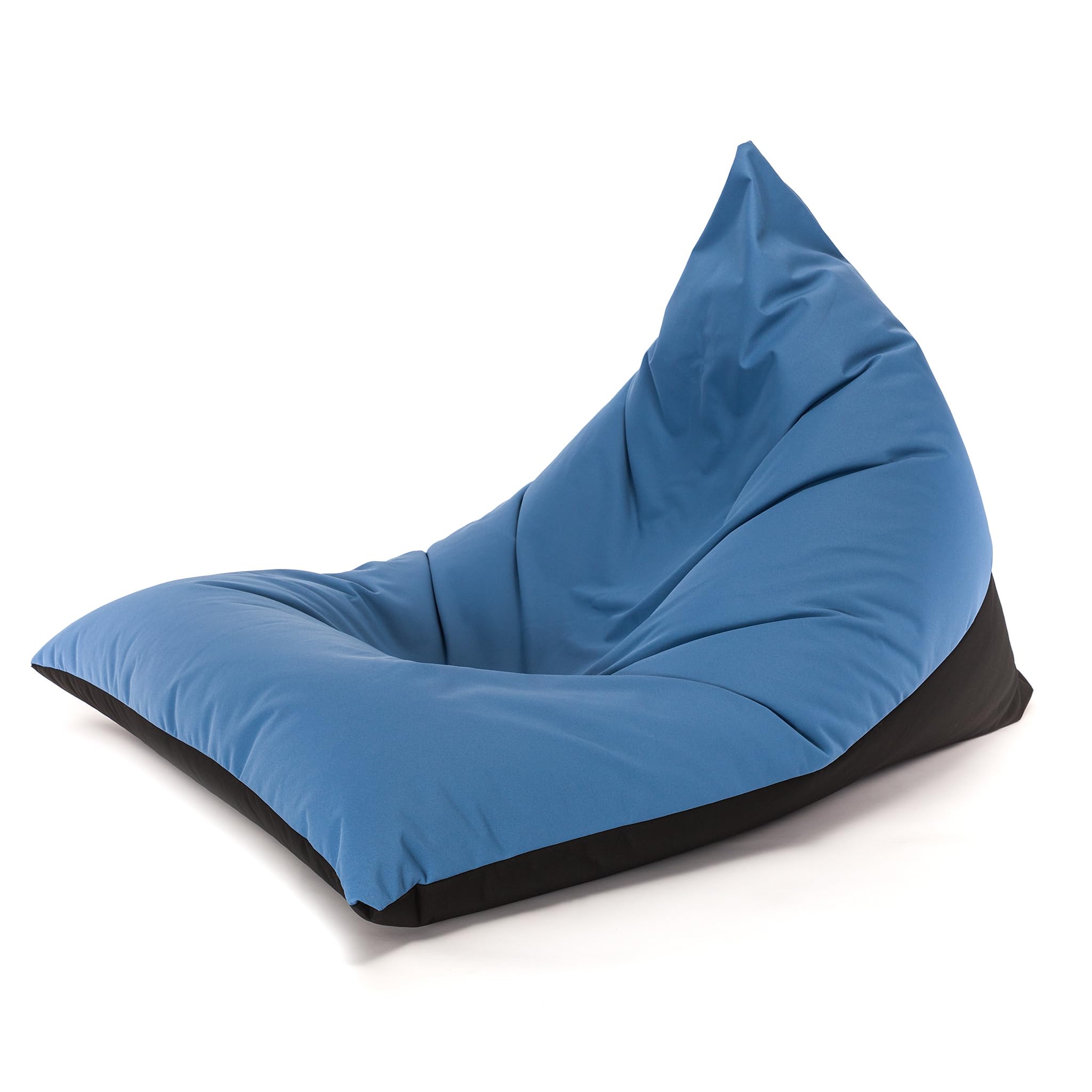 Ecopuf wetterfester Outdoor Sitzsack Lazy M - Bean Bag mit EPS-Perlenfüllung, schmutzabweisend und reißfest – ideal für Garten, Terrasse und Balkon – bequem & langlebig