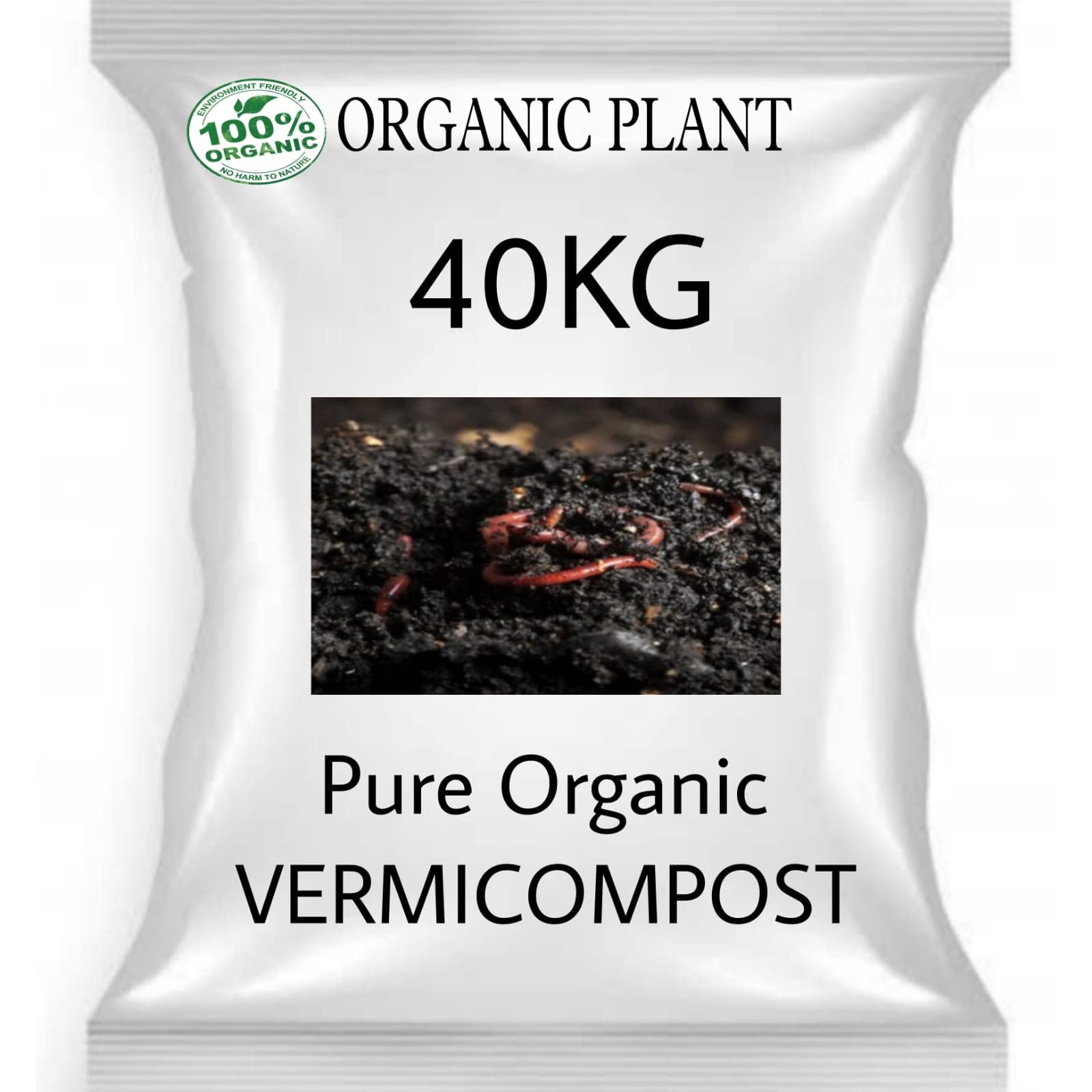 ORGANIC PLANT Pure Organic Vermicompost for Plants Fertilizer Manure for Home Garden (40kg) (B0B6RMH5G4) Amazon Price History, Amazon Price Tracker