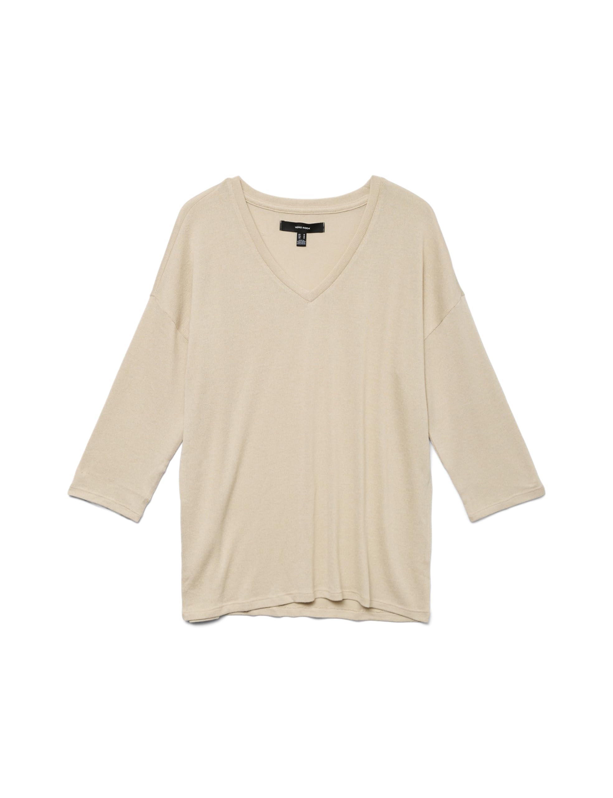 VERO MODA Vmbrianna 3/4 V-Neck Blouse Boo, Eucalyptus, S