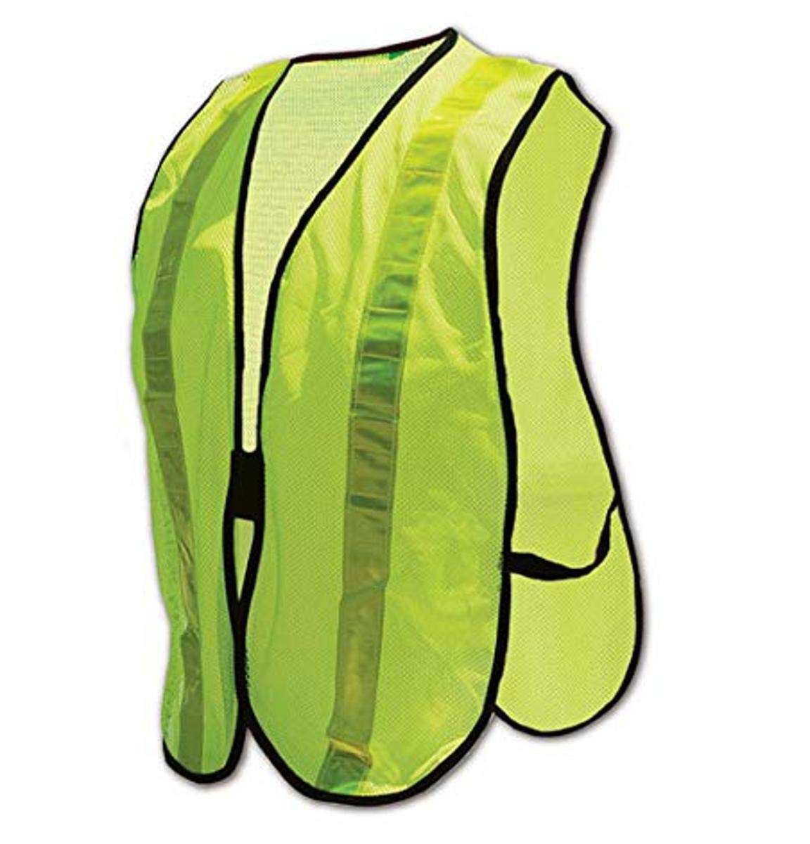 MAGID CRV5430 HighVisibility Vest, Polyester, One Size, HiViz Yellow