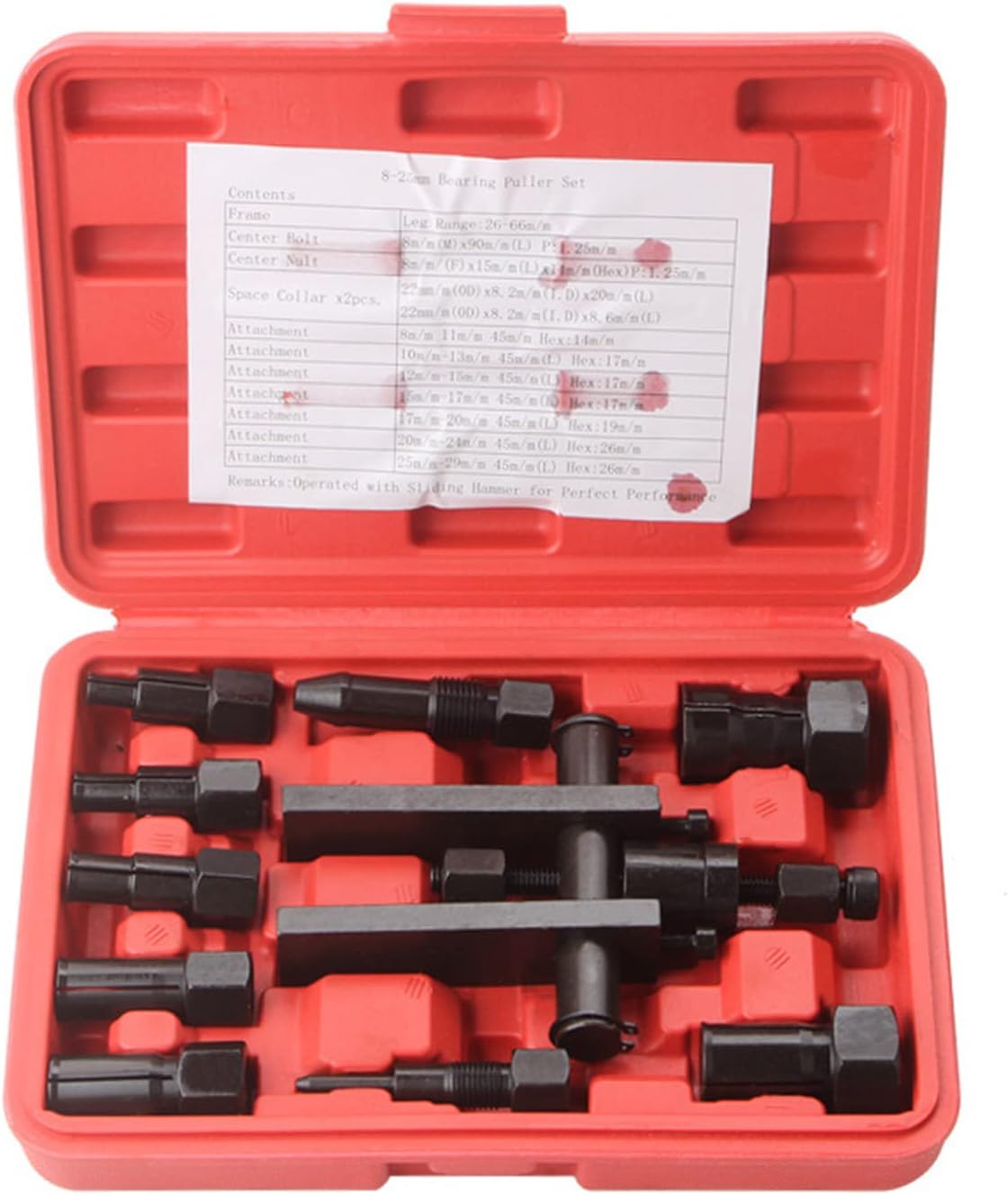 Upgraded Internal Bearing Puller Set Inner Bearing Puller Set