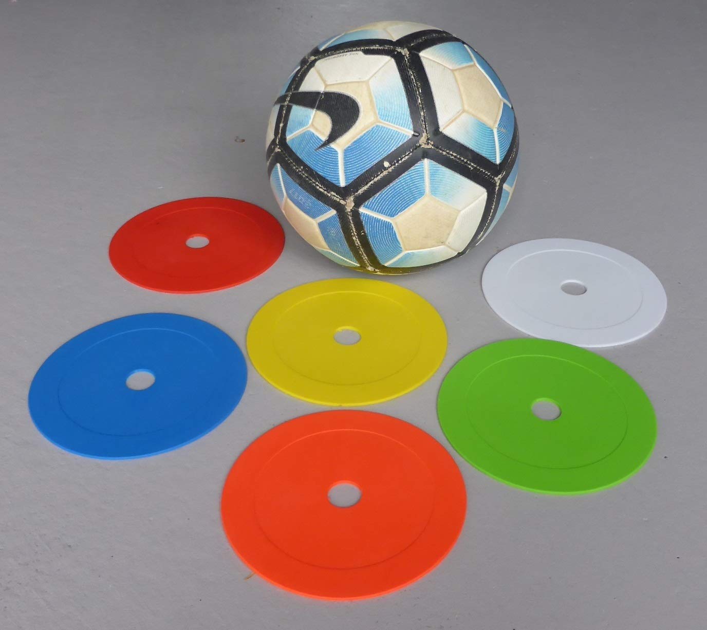 Amazon | Aoakua フラット マーカーコーン 全6色 12枚セット (12枚