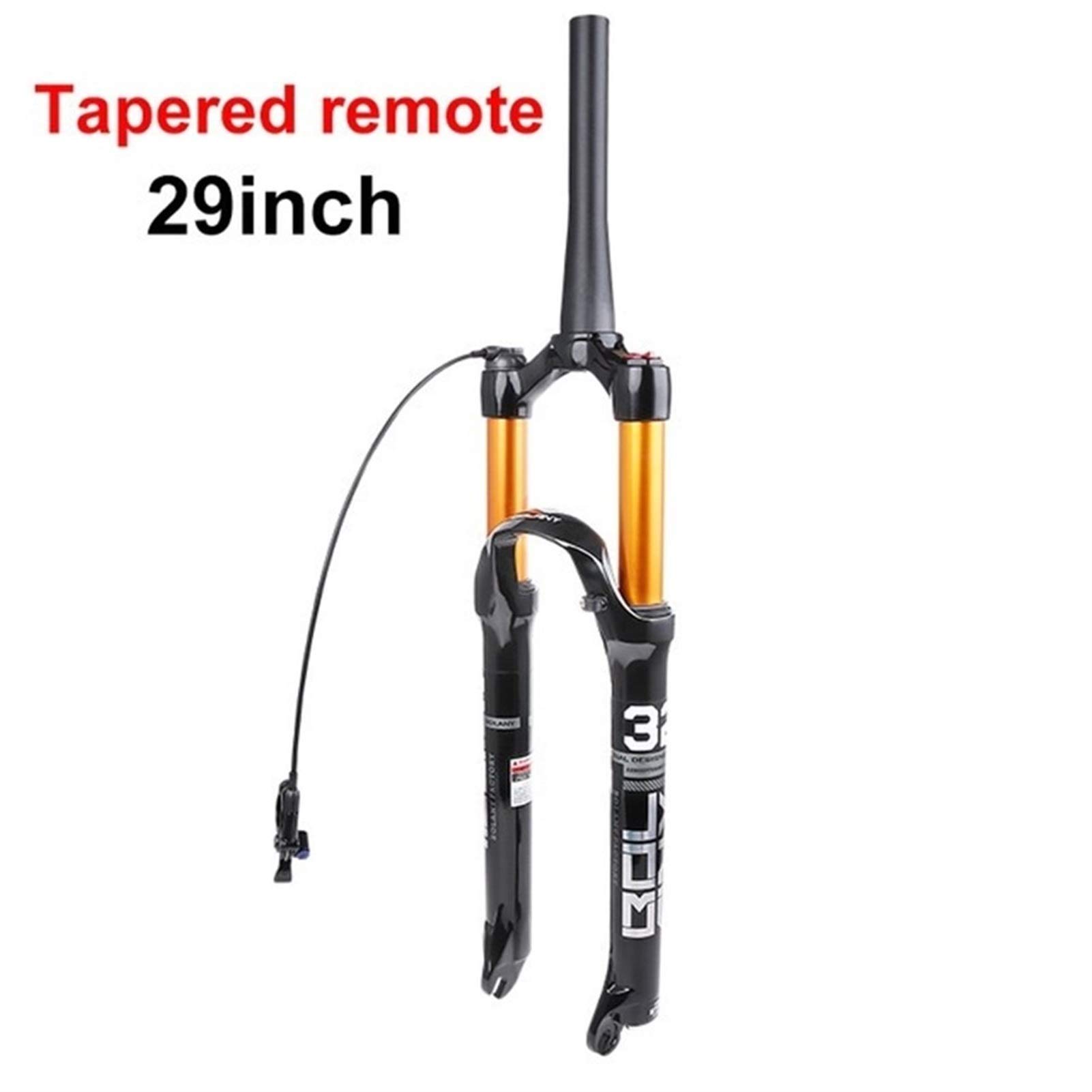 Forcella per Bici Lega di magnesio MTB Forcella per Bicicletta Sospensione pneumatica 26"/27.5inch/29er Freno a Disco per Mountain Bike HL/RL Viaggio 100mm QR per Accessori per Biciclette