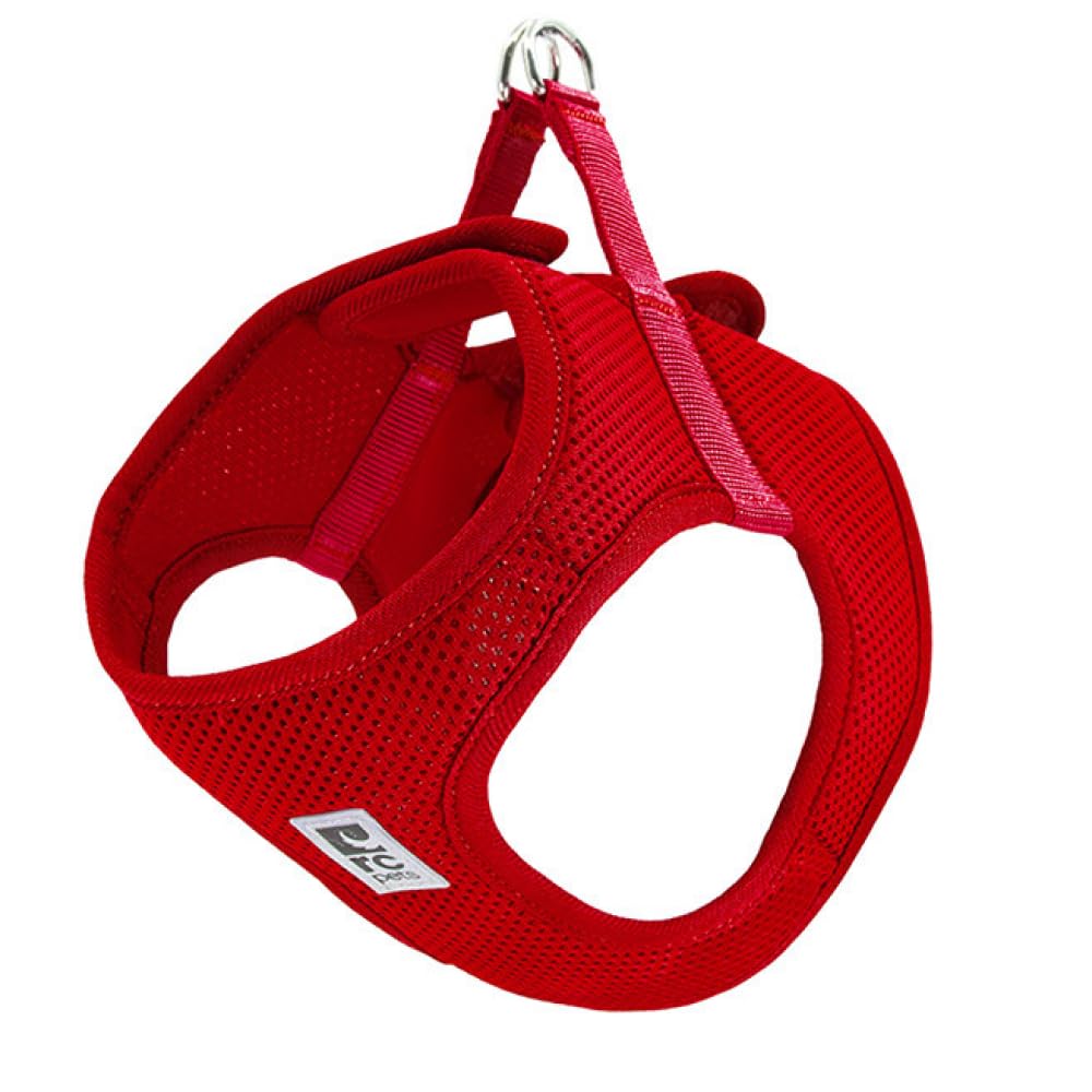 RC Pet Products Step in Cirque - Pettorina Morbida per Cani da Passeggio, Piccola, Colore: Rosso