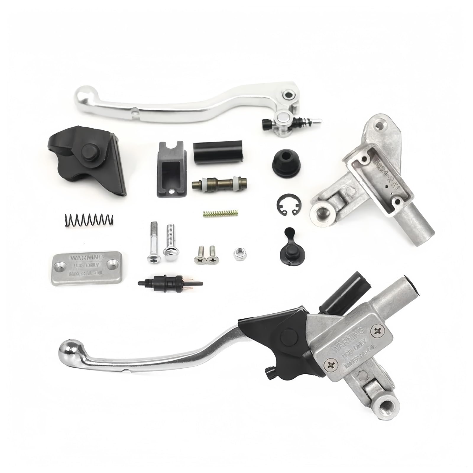 Palanca freno y embrague para moto Embrague hidráulico para cilindro para maestro para 250 300 400 450 EXC XC-F XC-W para XCF-W 500 530 Aceite para manguera(Clutch Cylinder)