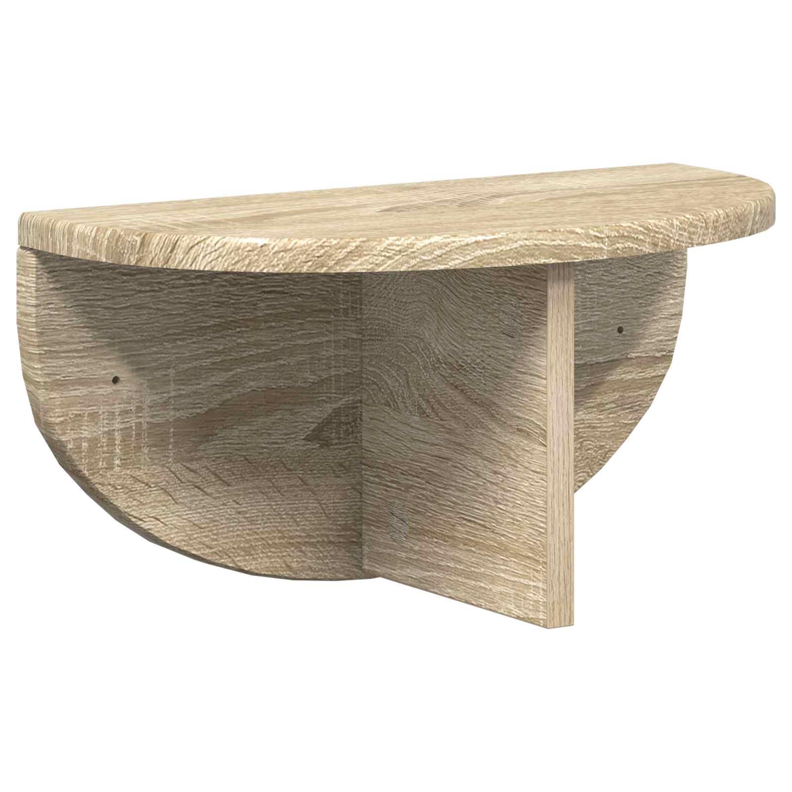 Étagère Murale Lot de 2 Chêne Sonoma 38x19x19 cm Salon