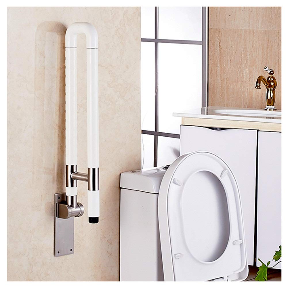 Maniglioni di sicurezza per il bagno, in acciaio inox, antiscivolo, con manico in nylon