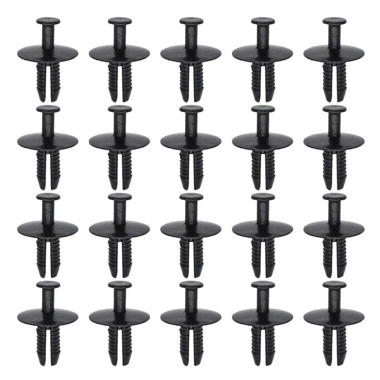 KXFVYNE 100/20x Car Fastener Clips Bumper Fenders Liner/Arch Door Sill Clip 7mm Compatible E46 E93 E38 E65 E66 F07 F10 F11 X3 E83 E85(100pcs)