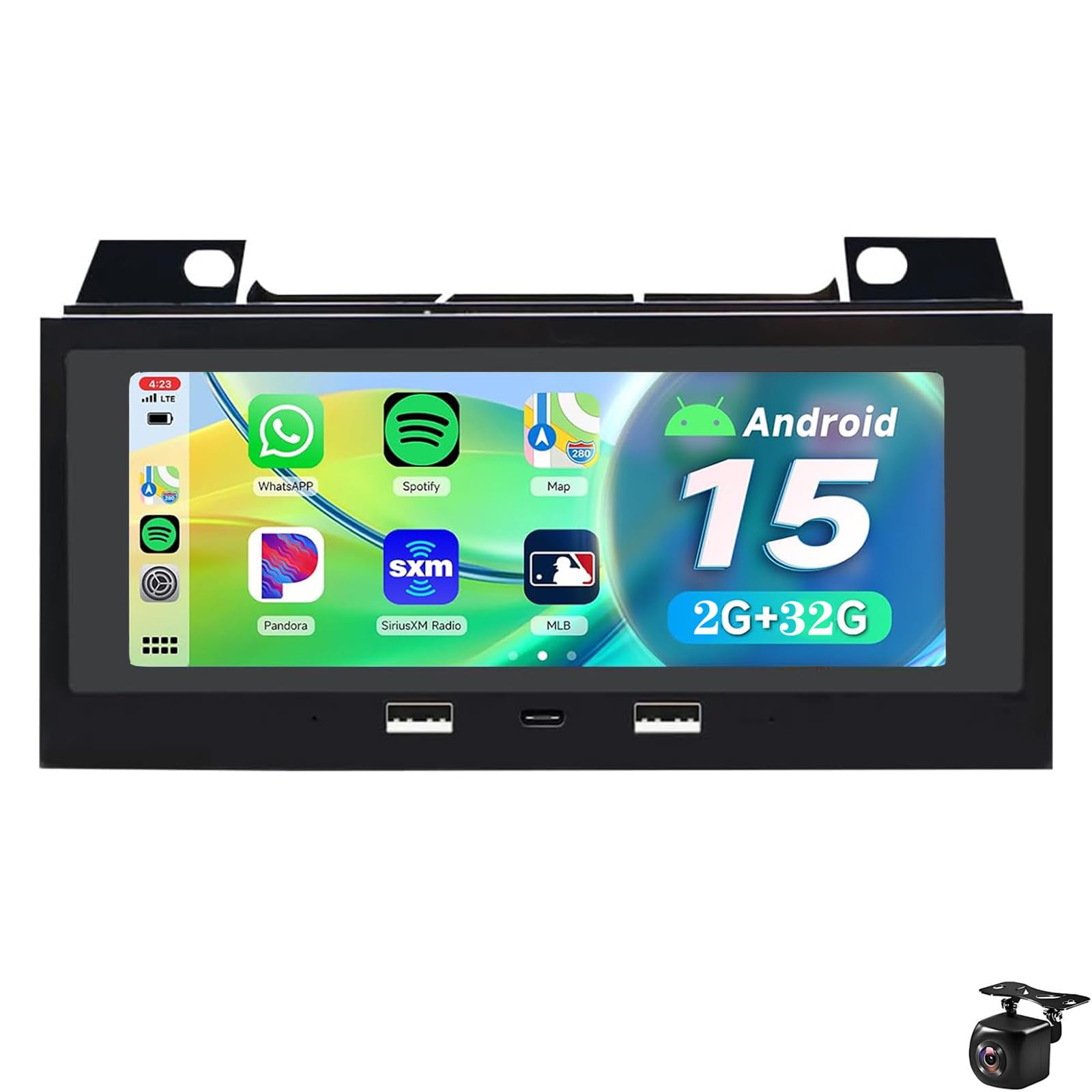 Upgrade Car Radio for Chevy S10 Blazer GMC Jimmy S15 1995-1997 GMC SONOMA Chevrolet S10 Pickup 1994-1997 Isuzu Hombre 1996-1997 6.86" Touchscreen Stereo Carplay Android Auto GPS W(Color:8 CORE 8+256G)