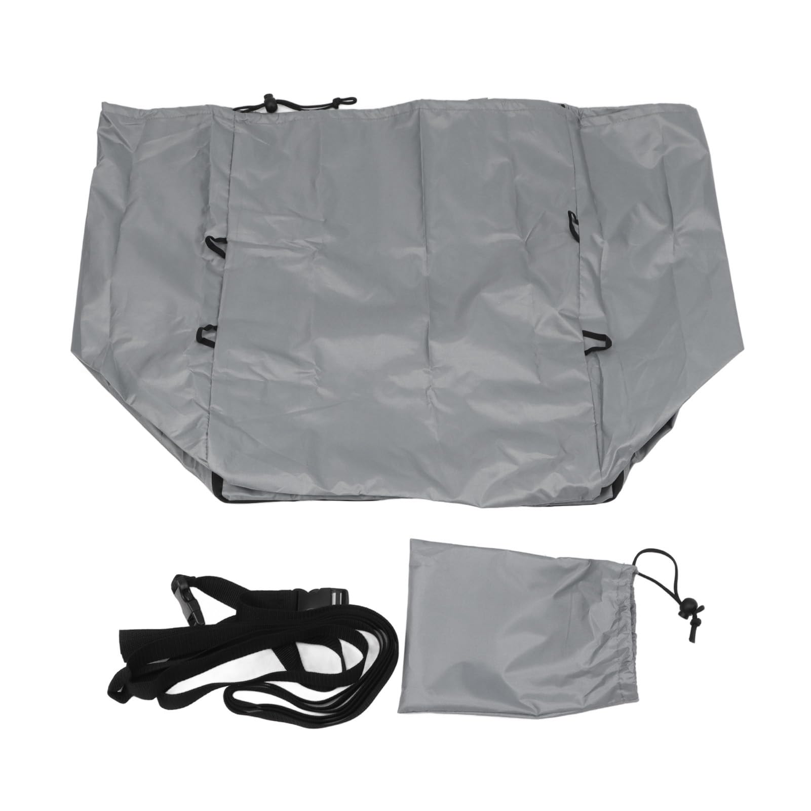 Topiky Housse de Pompe de Chauffage pour Spa, Tissu Oxford 420D, Résistante à l'eau, pour Lay-Z-, Bestway (Gris)