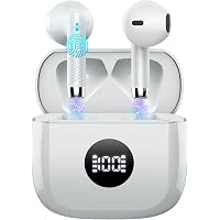 2026 Cuffie Bluetooth 5.4, Auricolari Bluetooth Stereo HiFi Con 4 ENC Microfoni Anti