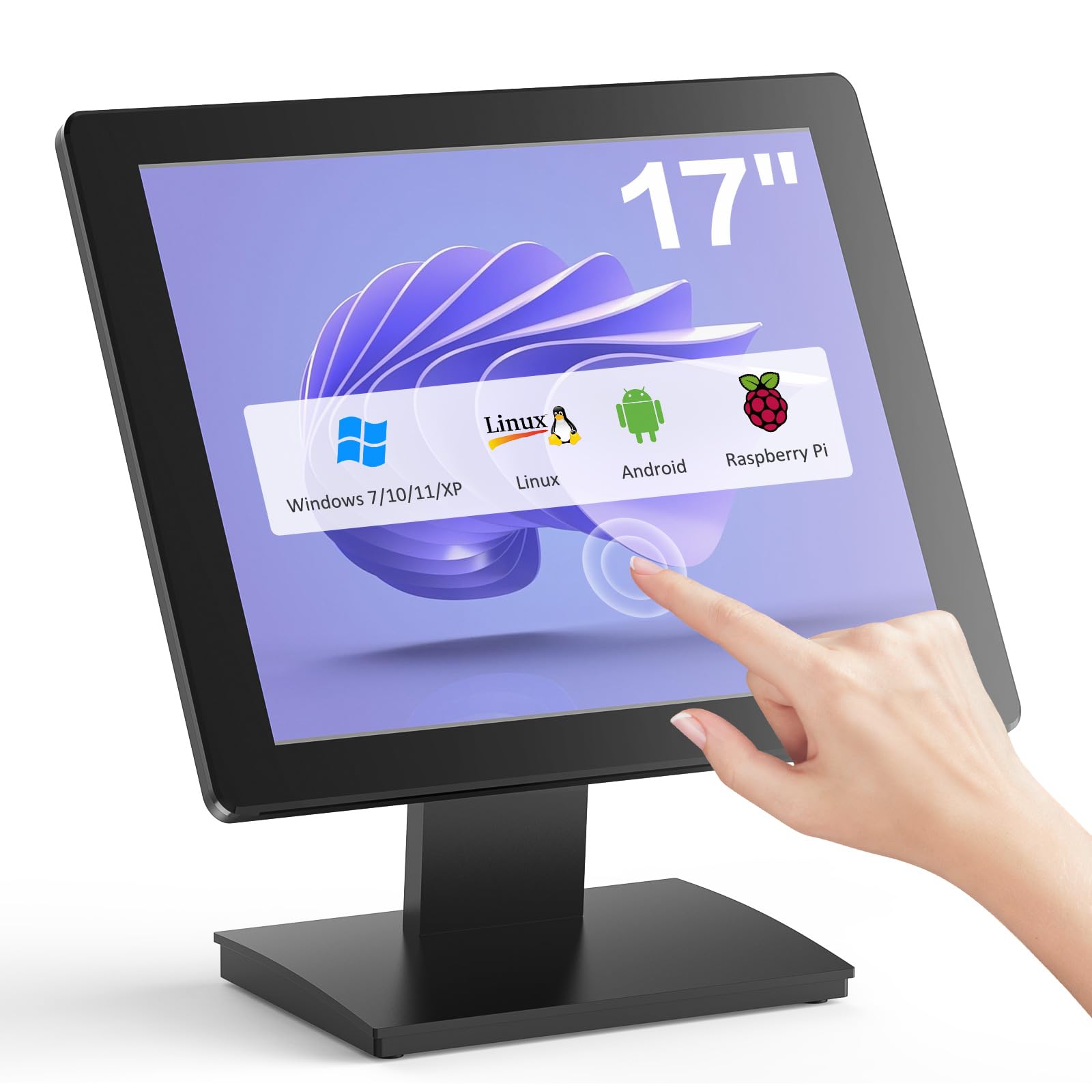 Amazon.com: NewHail 17 inch POS Touch Screen Monitor, Full HD 1280