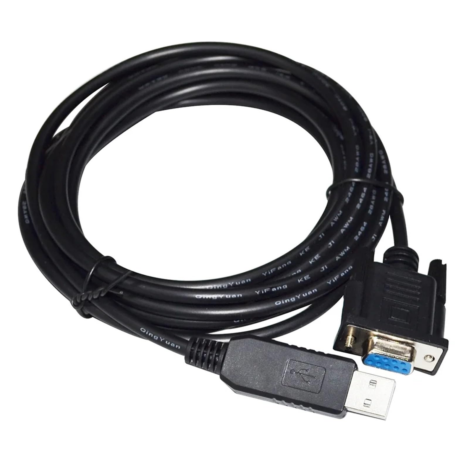 Cavo Adattatore USB RS232 A D-Sub 9PIN DB9 Femmina for CENTRALINO TELEFONICO SPC Serie HIPATH Porta V.24/1 Collegamento al PC(3 Metre)