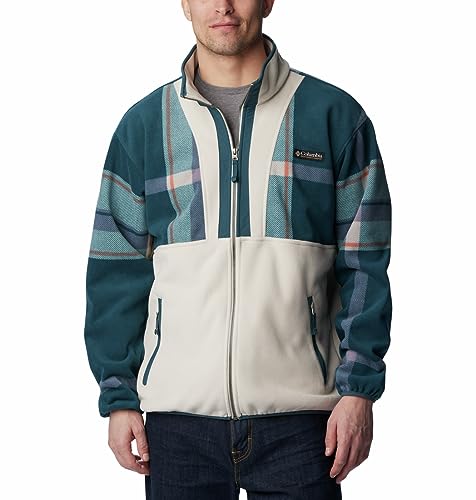 Image of Columbia Men Backbowl Remastered Fleece Hiking and Trekking Pullover