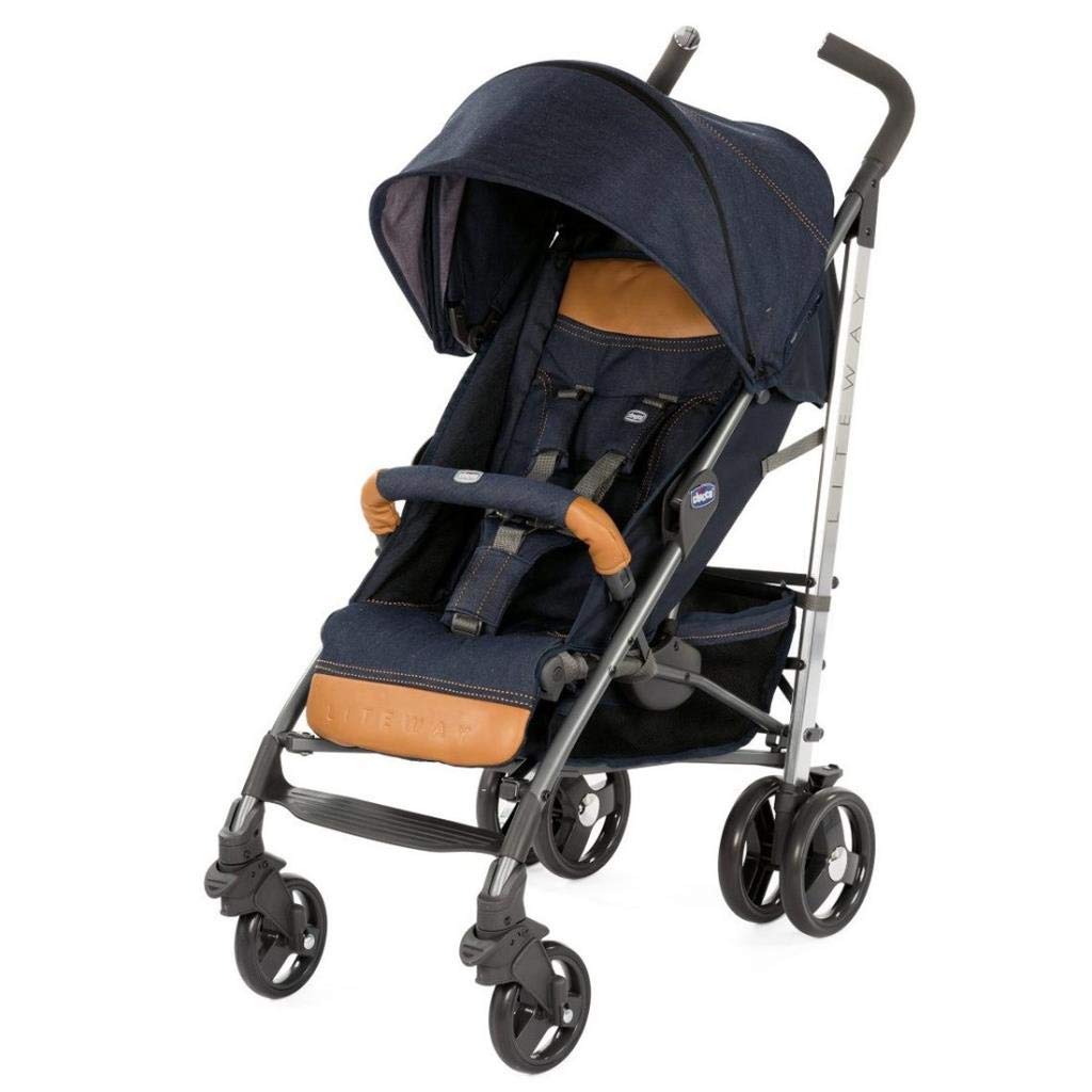 Chicco Liteway S Ed Denim Lightweight Compact Pushchair