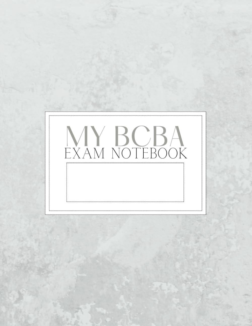 BCBA Exam Prep Tasklist Lined Paper Notebook - 120 pages 8.5 x 11 in: Includes Tasklist Checklist