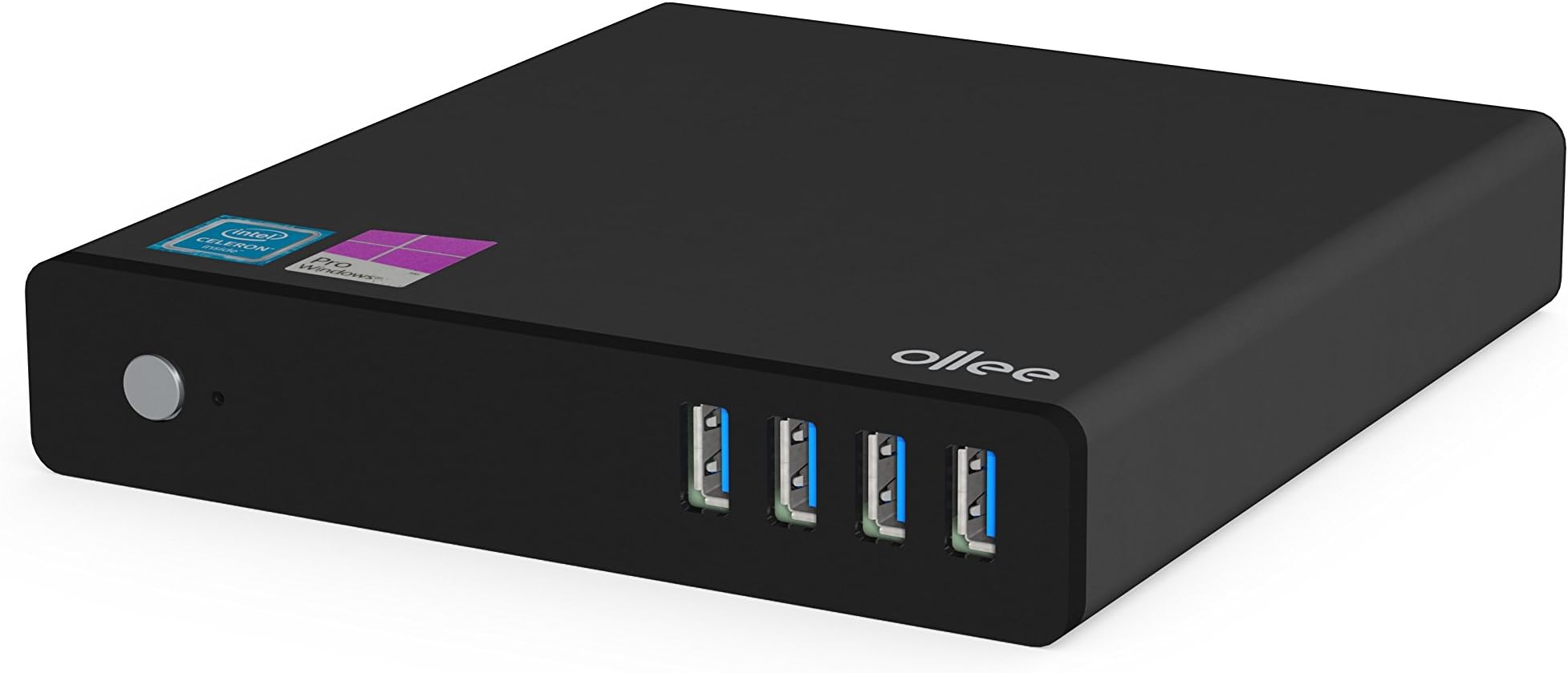 Ollee Ultra Mini Range Smart Cloud PC, Featuring Windows 10 Pro and Intel HD Graphics 500 (4 GB DDR3L/32 GB eMMC)