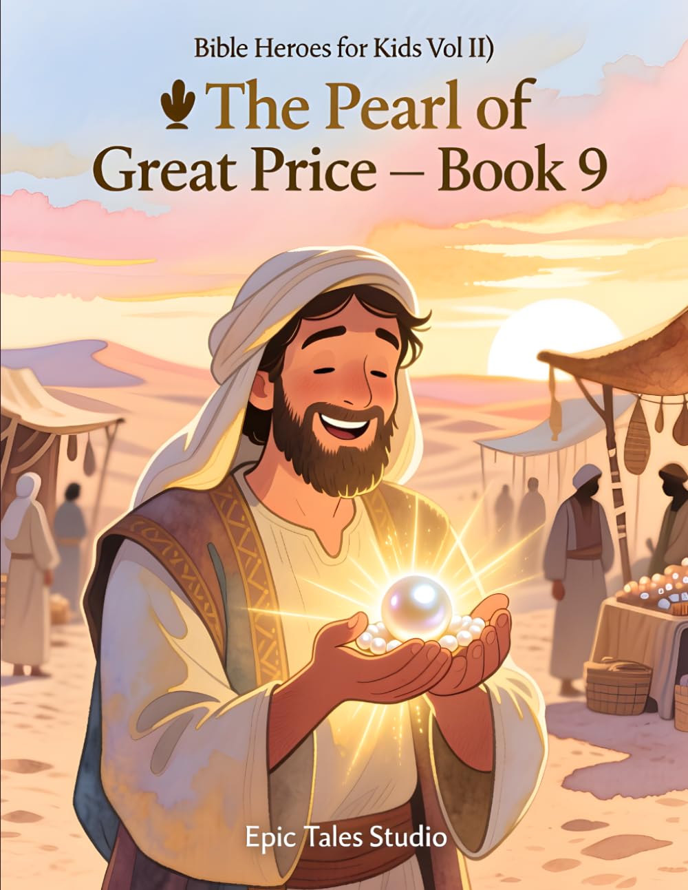 Bible Heroes for Kids Vol II: The Pearl of Great Price – Book 9: A Bible Story About True Treasure and Following Jesus